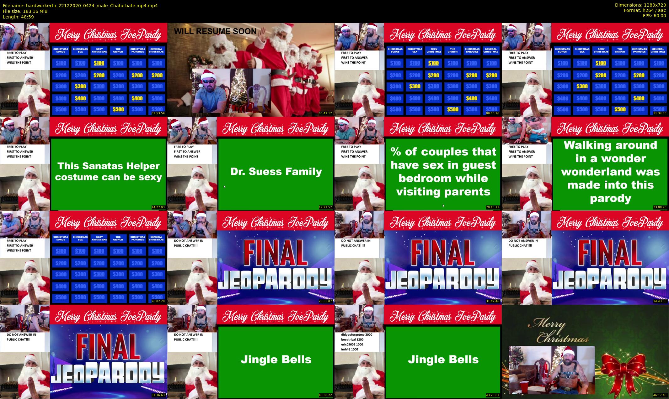 hardworkertn — 49 minute Chaturbate male cam show recording, 720p, Dec 22, 2020