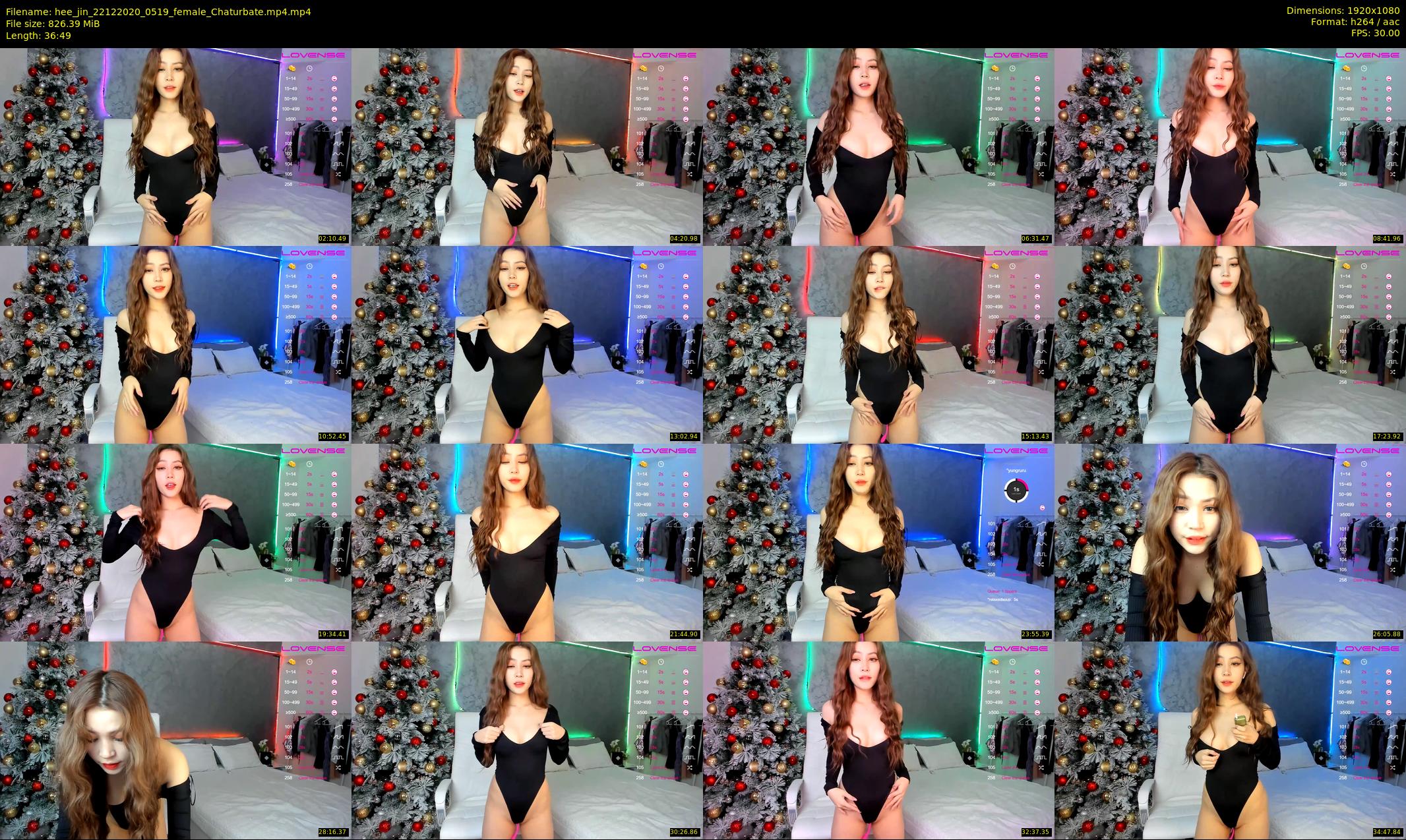 hee_jin — 37 minute Chaturbate female cam show recording, 1080p, Dec 22, 2020