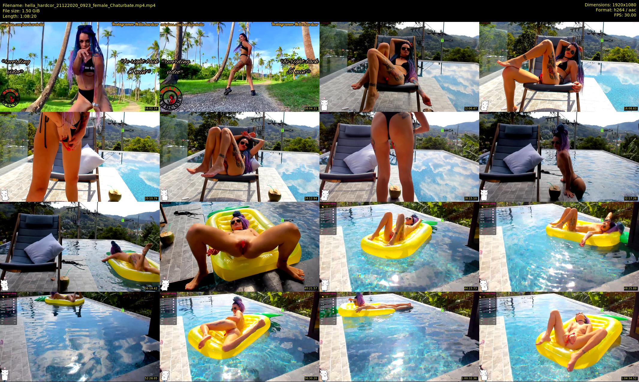 hella_hardcor — 69 minute Chaturbate female cam show recording, 1080p, Dec 21, 2020