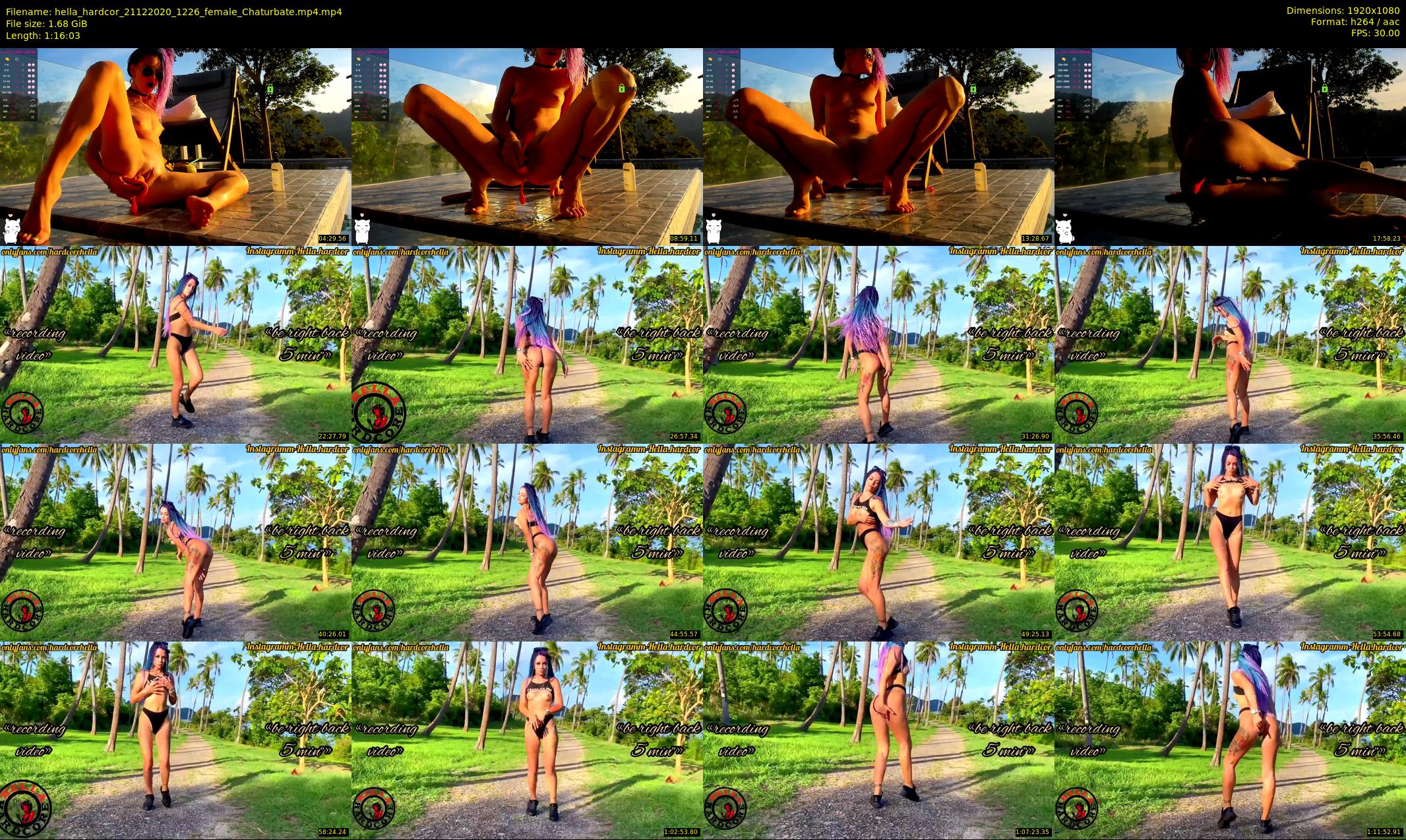hella_hardcor — 77 minute Chaturbate female cam show recording, 1080p, Dec 21, 2020