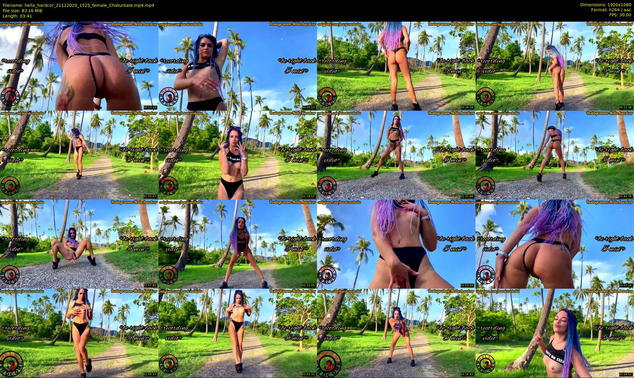 hella_hardcor — 4 minute Chaturbate female cam show recording, 1080p, Dec 21, 2020
