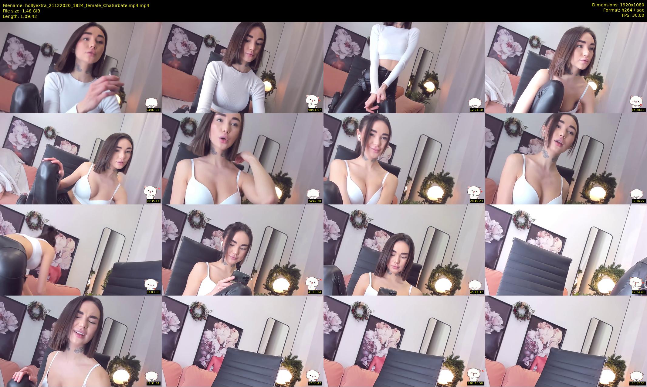 hollyextra — 70 minute Chaturbate female cam show recording, 1080p, Dec 21, 2020