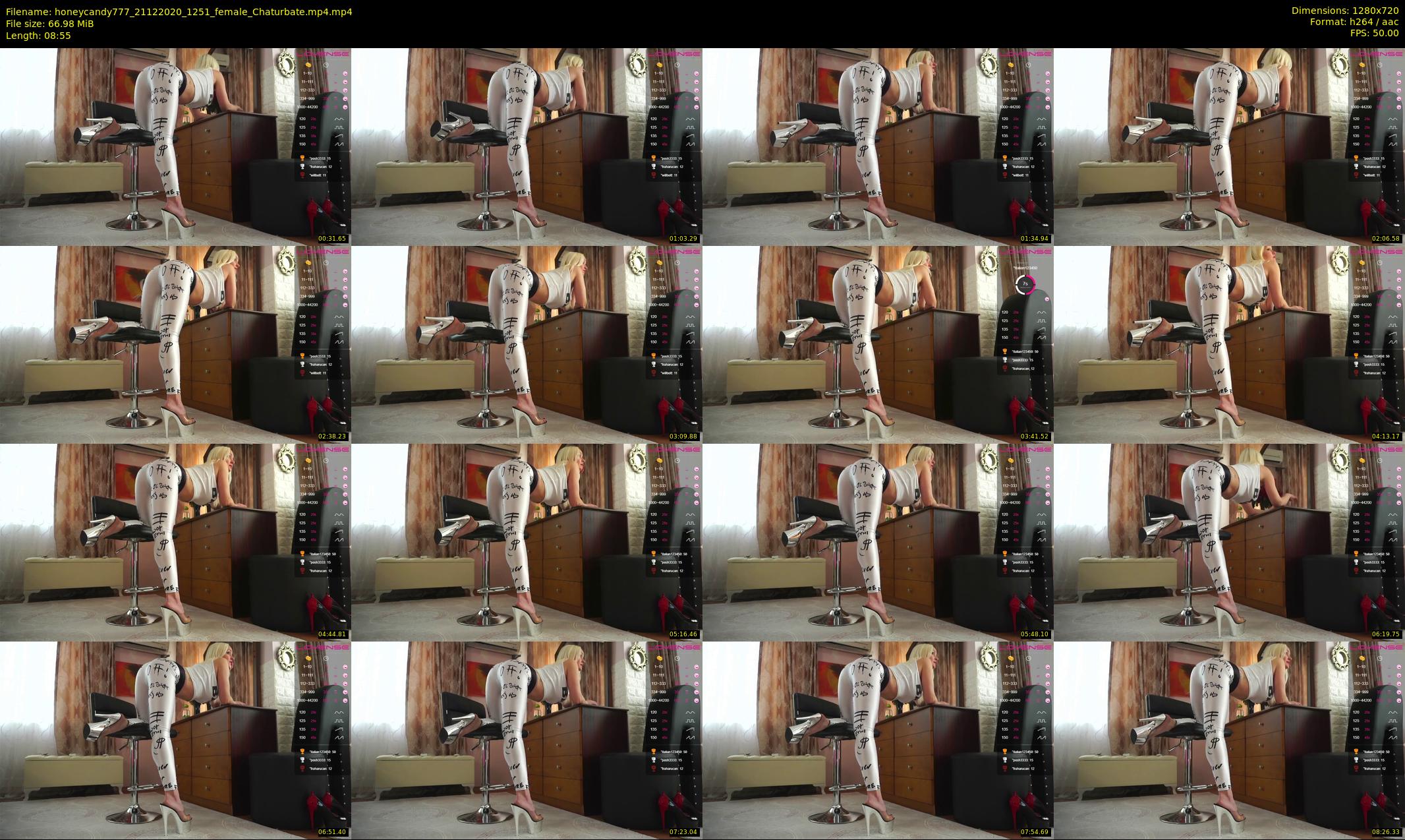 honeycandy777 — 9 minute Chaturbate couple cam show recording, 720p, Dec 21, 2020