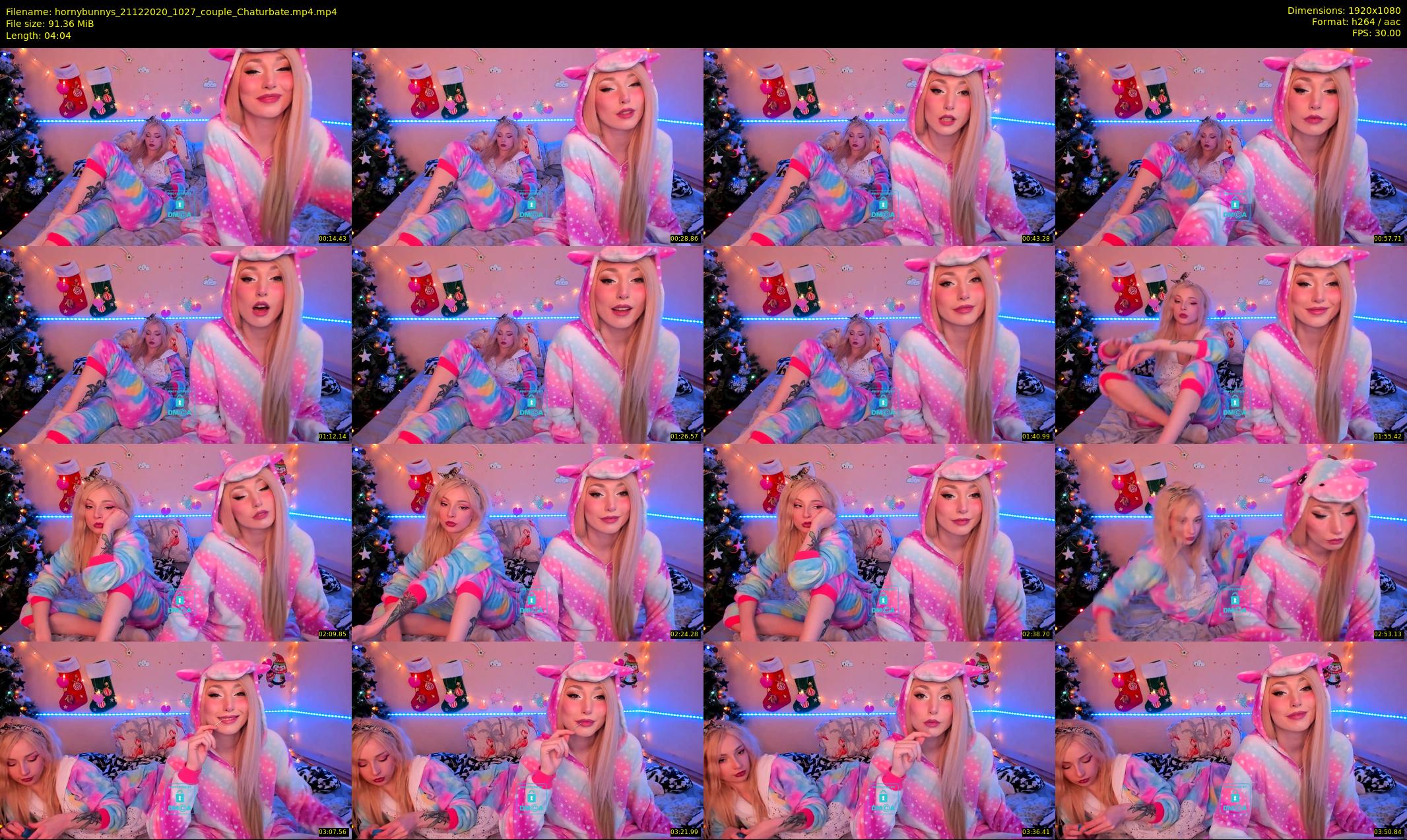 hornybunnys — 5 minute Chaturbate couple cam show recording, 1080p, Dec 21, 2020