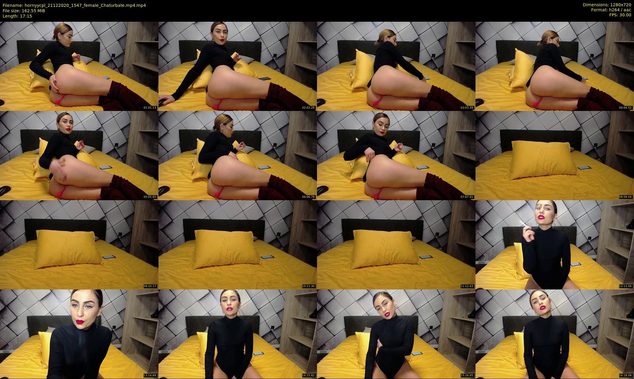 hornyycpl — 18 minute Chaturbate couple cam show recording, 720p, Dec 21, 2020