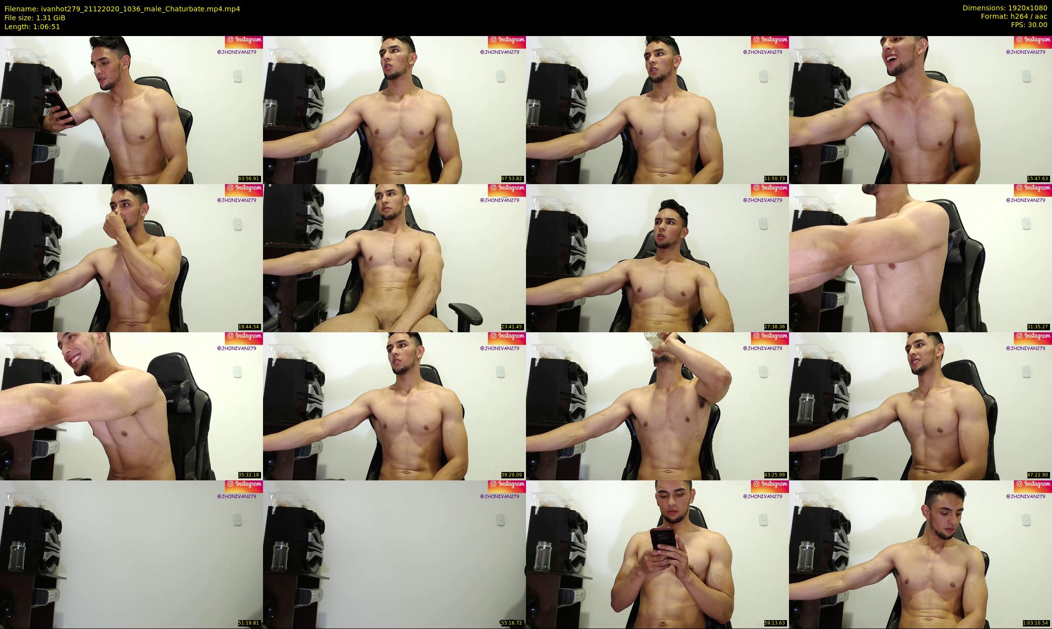 ivanhot279 — 67 minute Chaturbate male cam show recording, 1080p, Dec 21, 2020