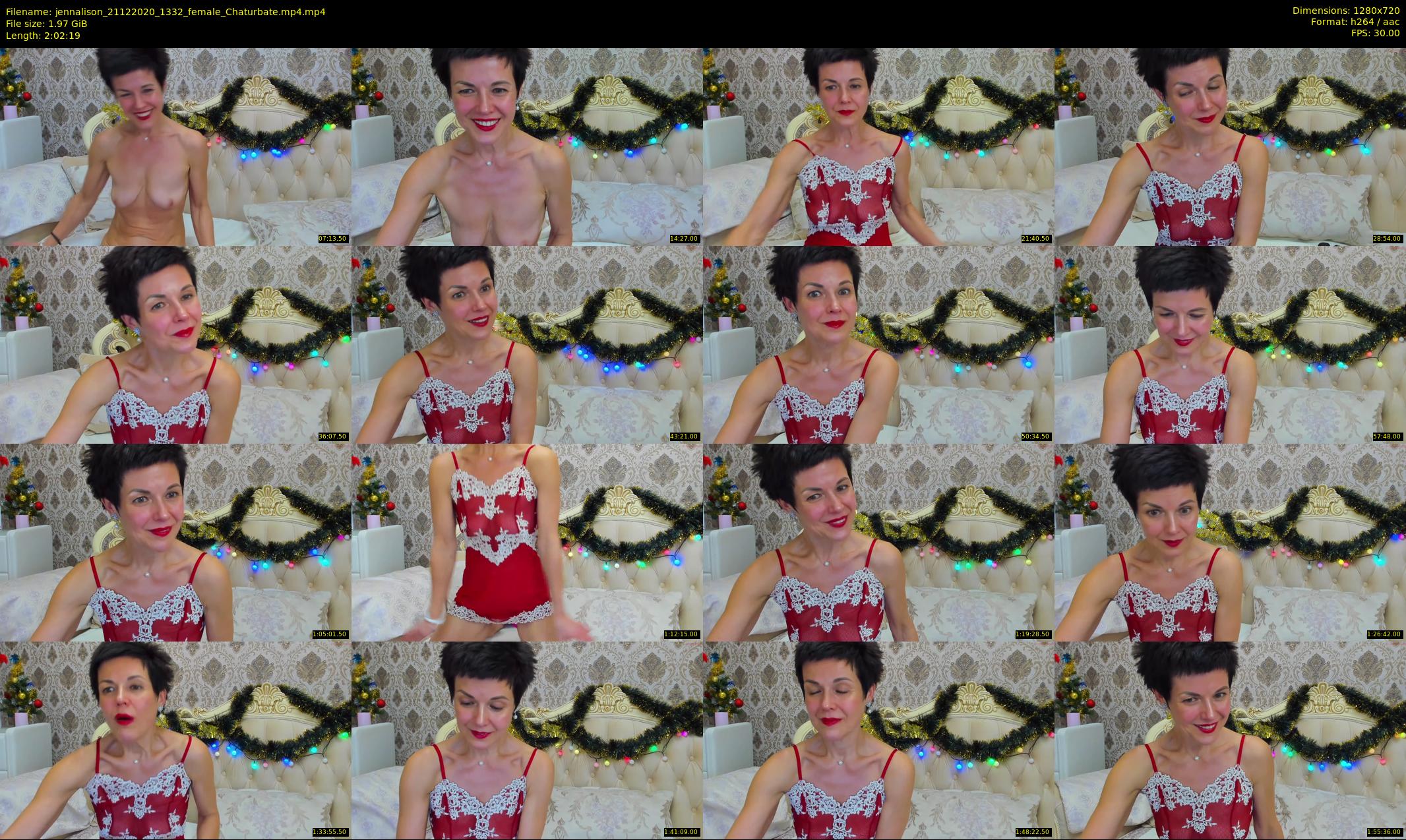 jennalison — 123 minute Chaturbate female cam show recording, 720p, Dec 21, 2020