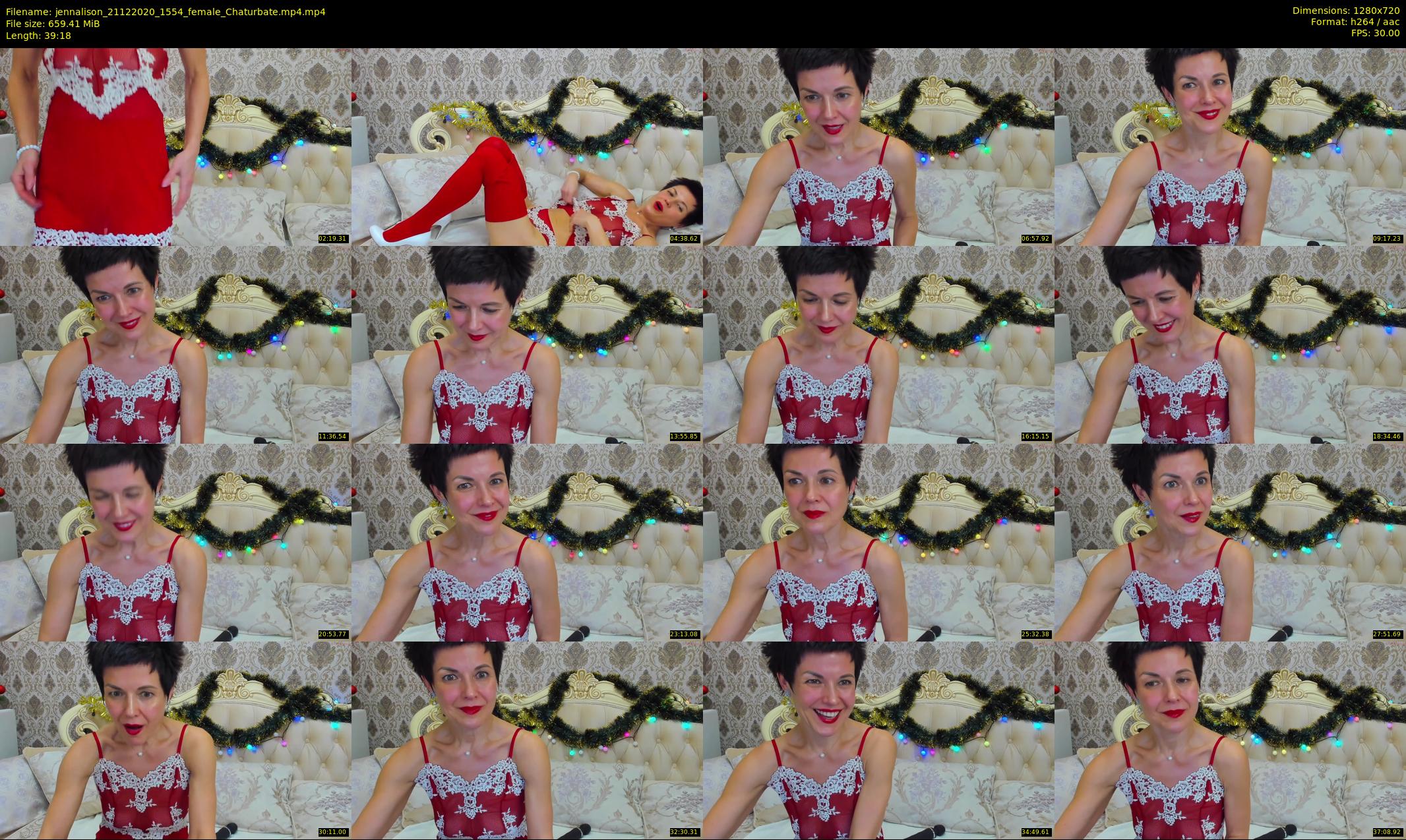 jennalison — 40 minute Chaturbate female cam show recording, 720p, Dec 21, 2020