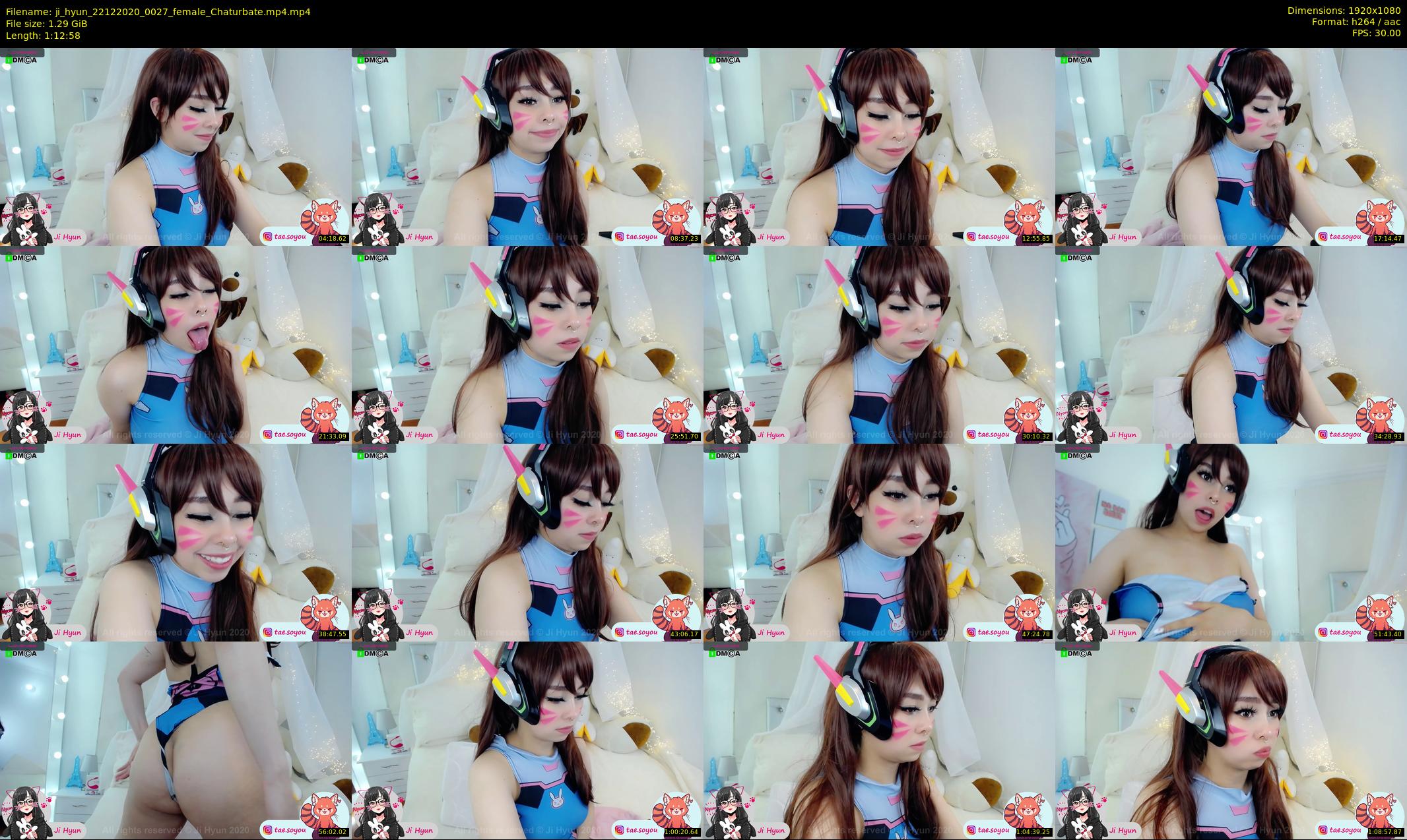 ji_hyun — 73 minute Chaturbate female cam show recording, 1080p, Dec 22, 2020