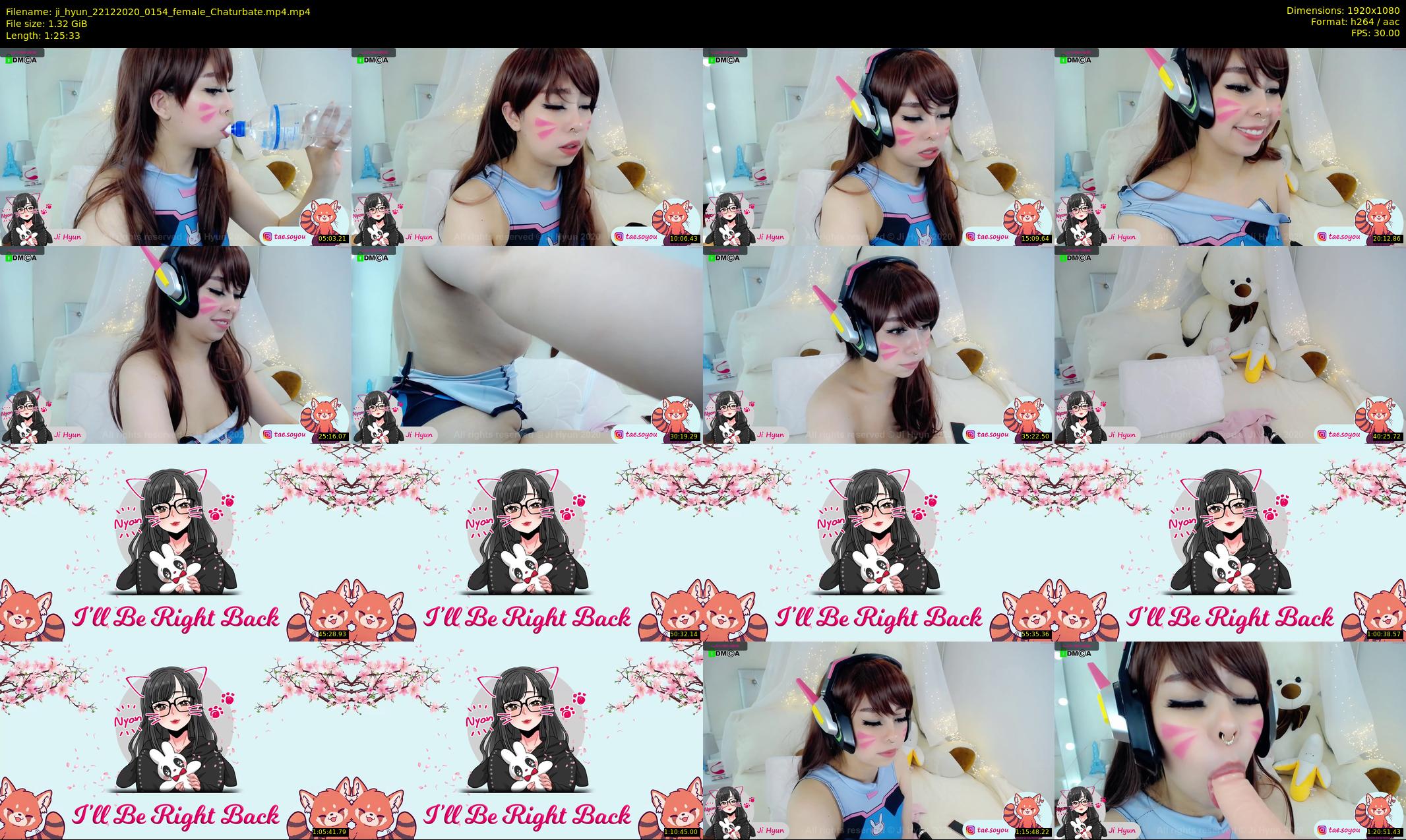 ji_hyun — 86 minute Chaturbate female cam show recording, 1080p, Dec 22, 2020