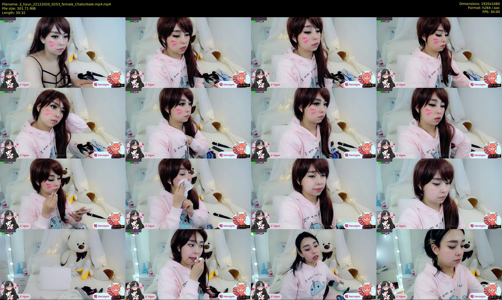 ji_hyun — 31 minute Chaturbate female cam show recording, 1080p, Dec 22, 2020