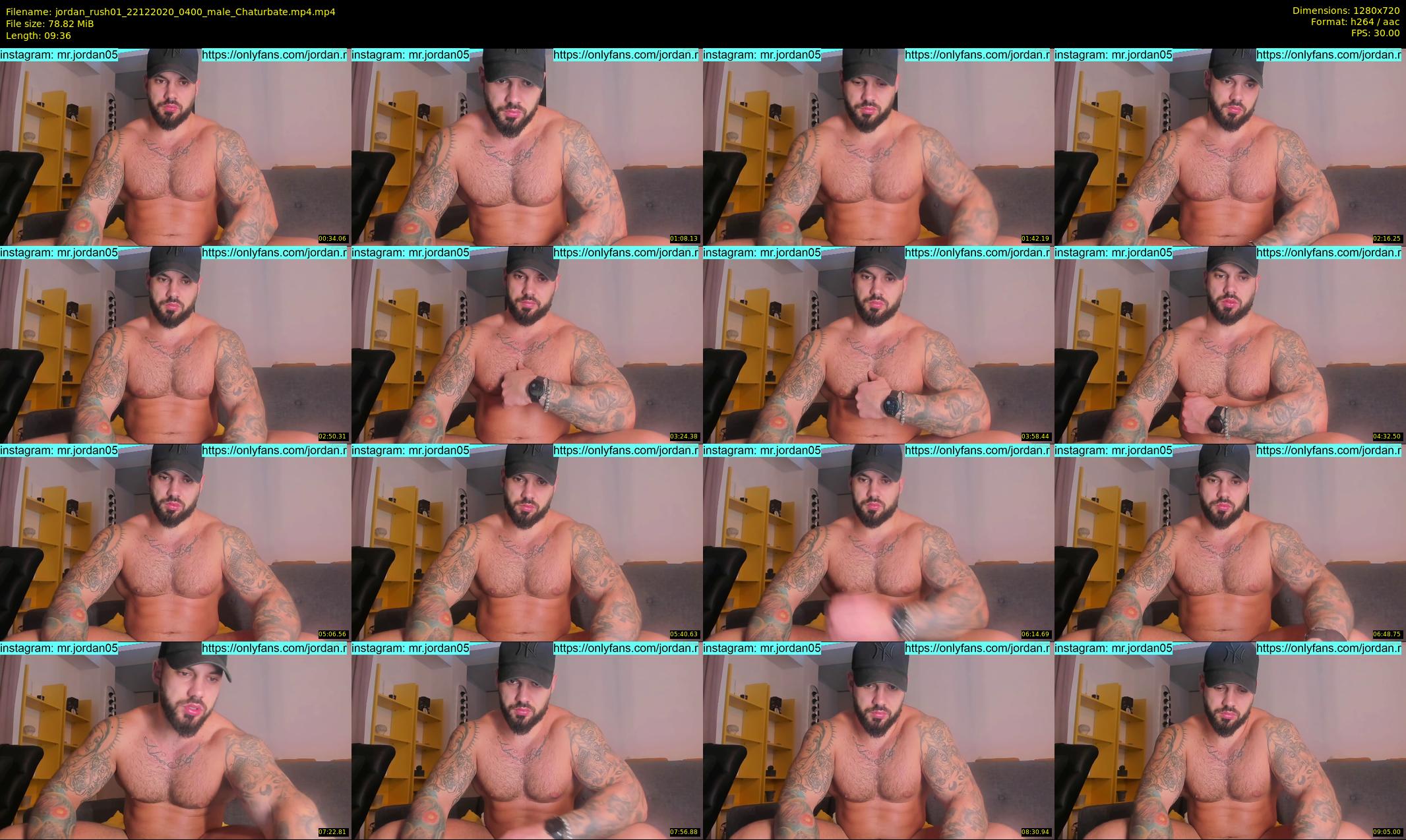 jordan_rush01 — 10 minute Chaturbate male cam show recording, 720p, Dec 22, 2020
