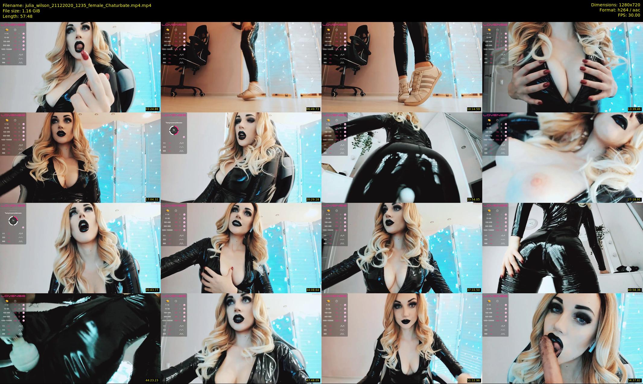 julia_wilson — 58 minute Chaturbate female cam show recording, 720p, Dec 21, 2020