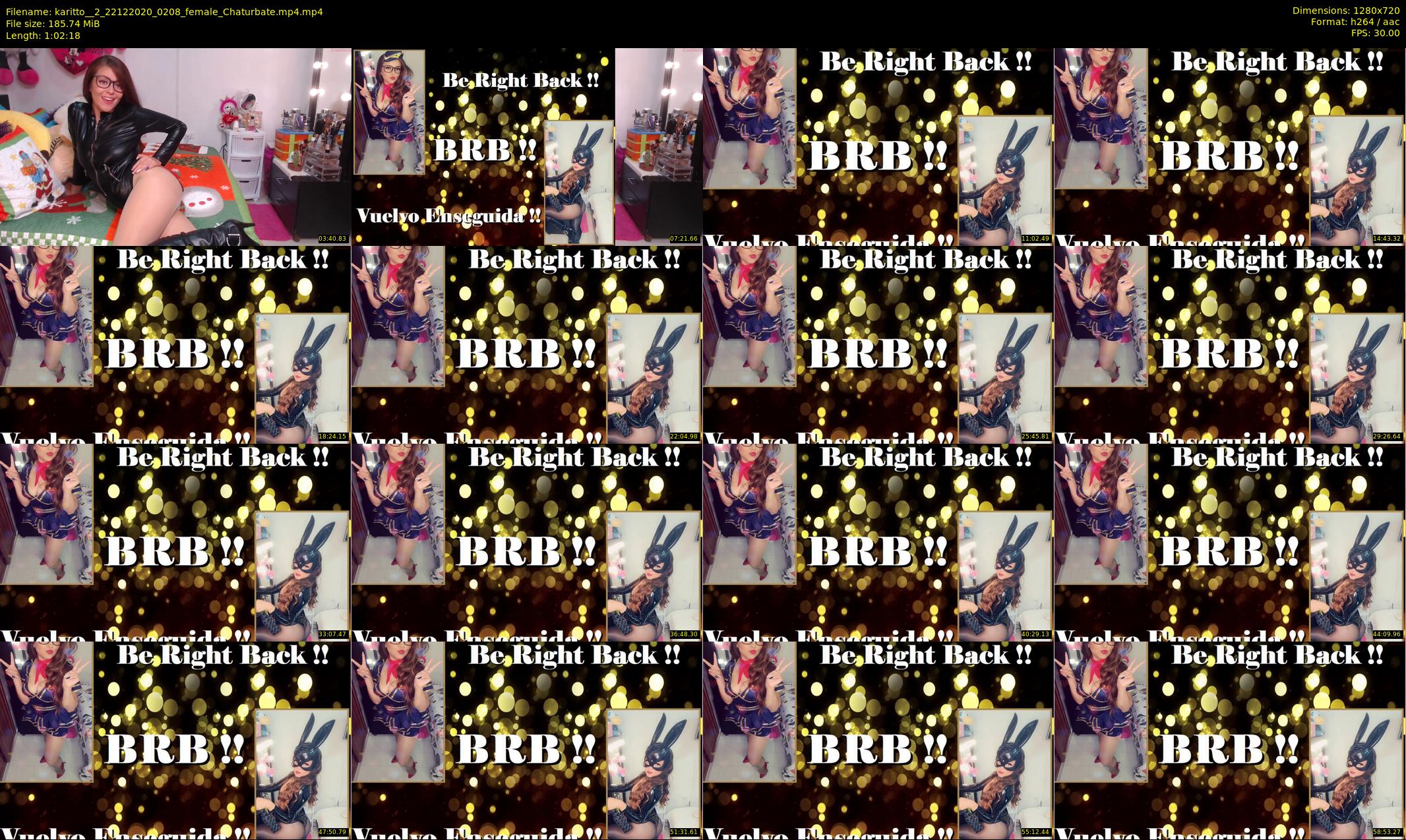 karitto__2 — 63 minute Chaturbate female cam show recording, 720p, Dec 22, 2020