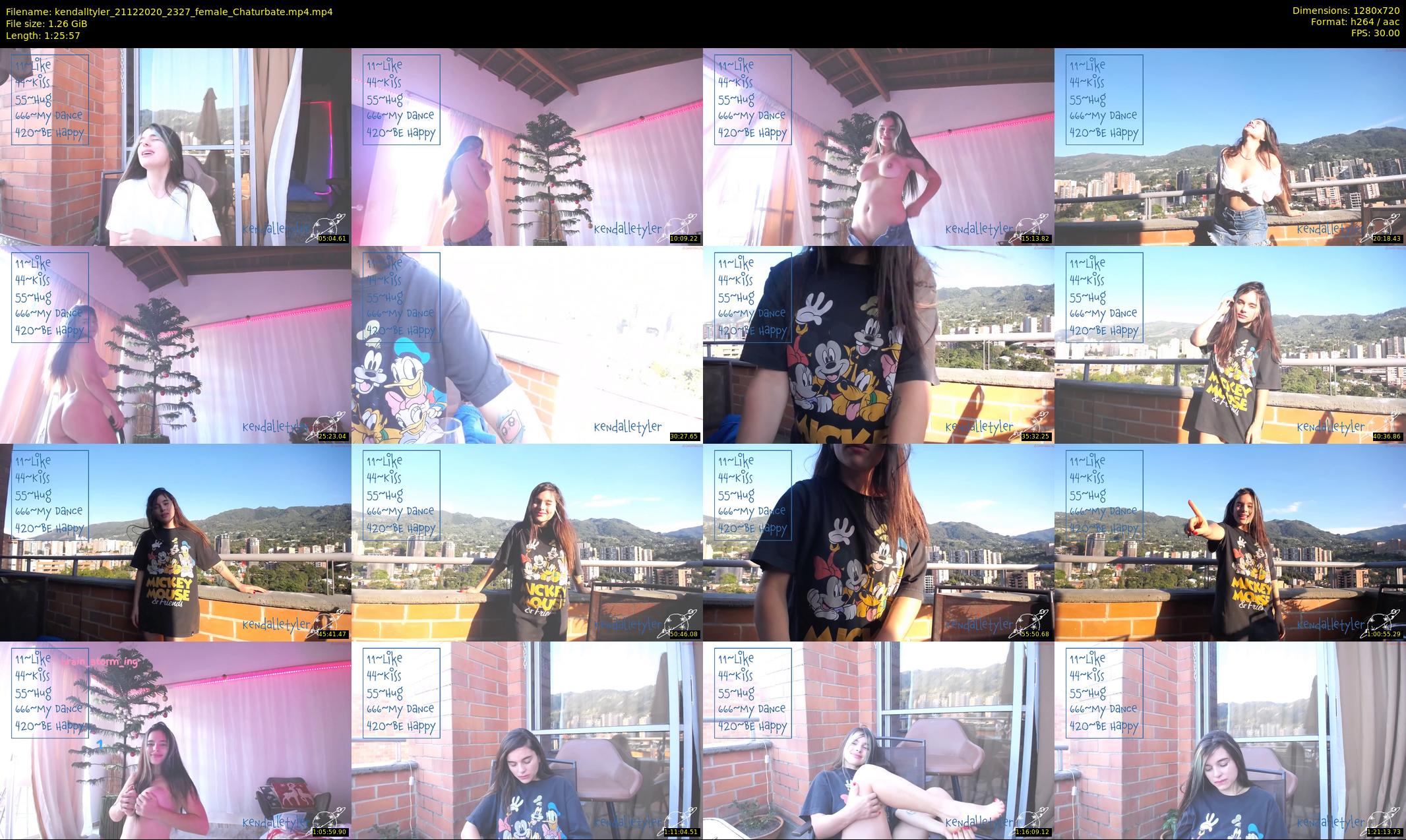 kendalltyler — 86 minute Chaturbate female cam show recording, 720p, Dec 21, 2020
