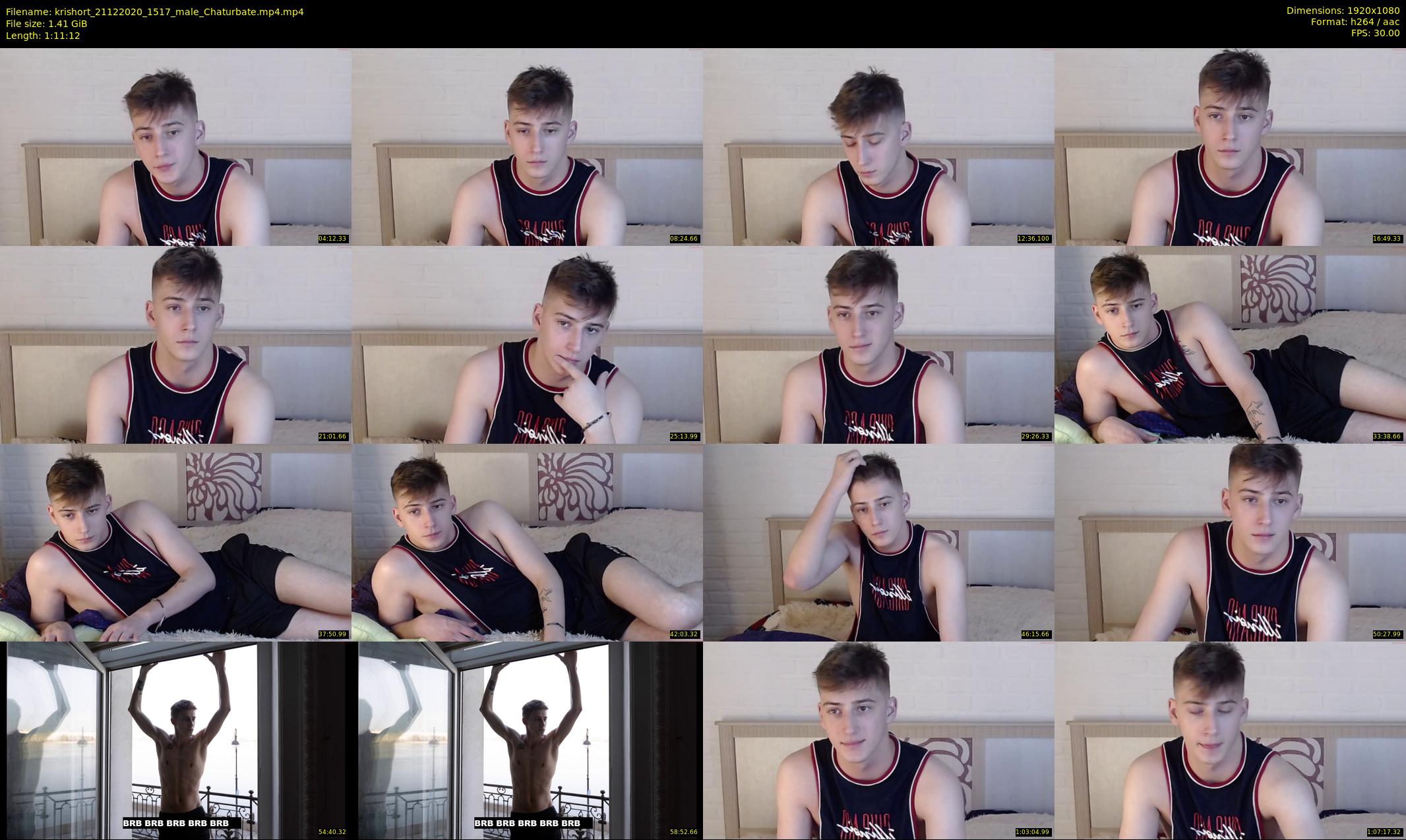 krishort — 72 minute Chaturbate male cam show recording, 1080p, Dec 21, 2020