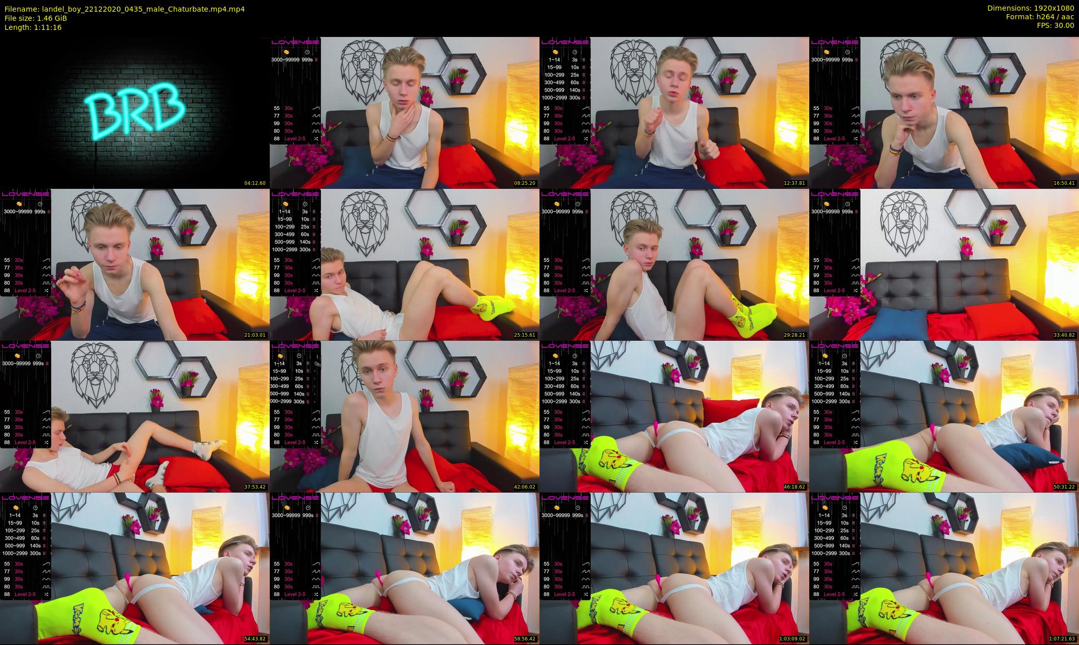 landel_boy — 72 minute Chaturbate male cam show recording, 1080p, Dec 22, 2020