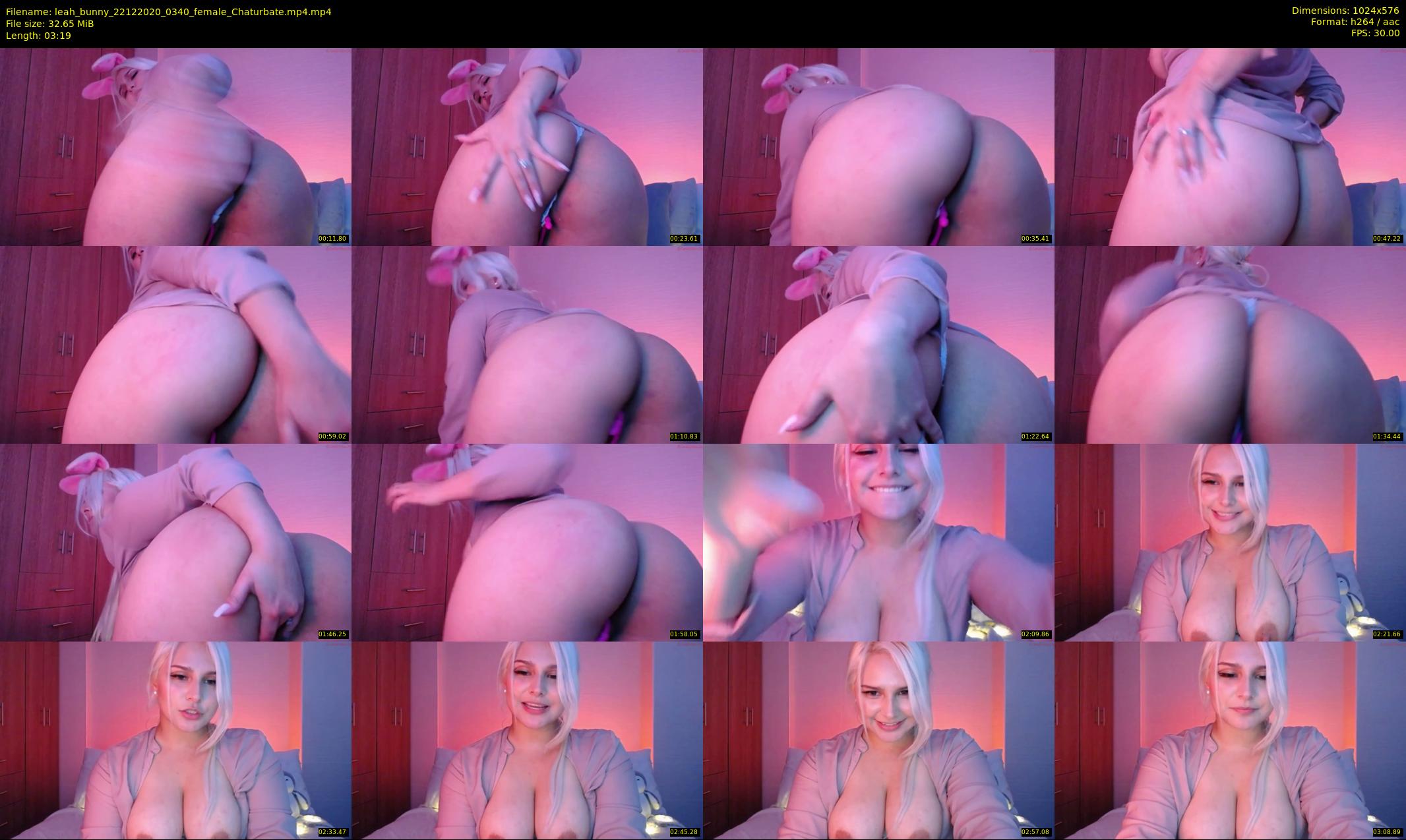 leah_bunny — 4 minute Chaturbate female cam show recording, 480p, Dec 22, 2020