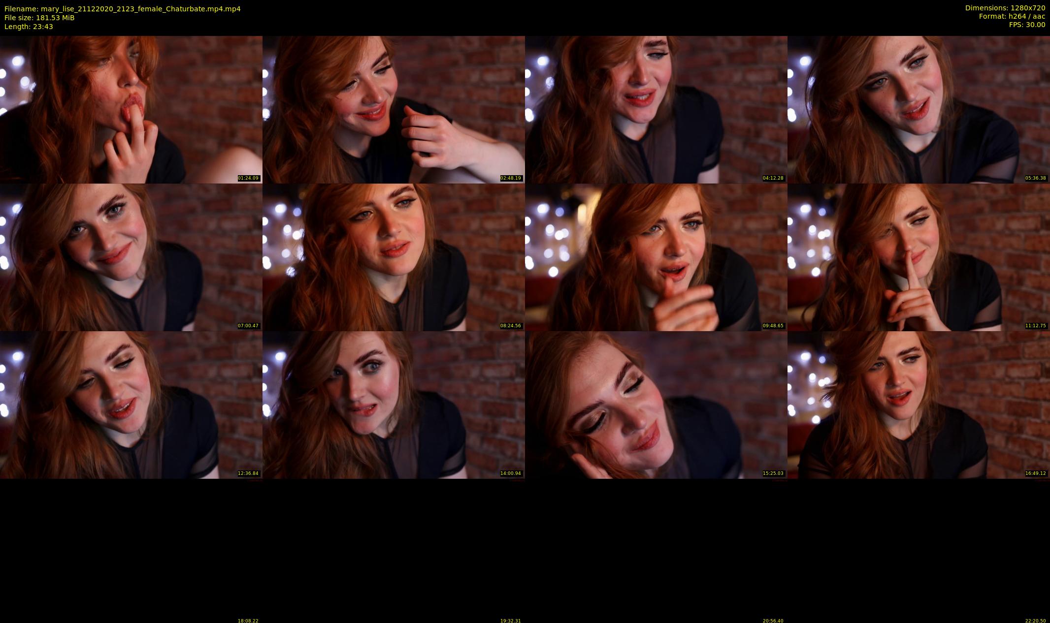 mary_lise — 24 minute Chaturbate couple cam show recording, 720p, Dec 21, 2020