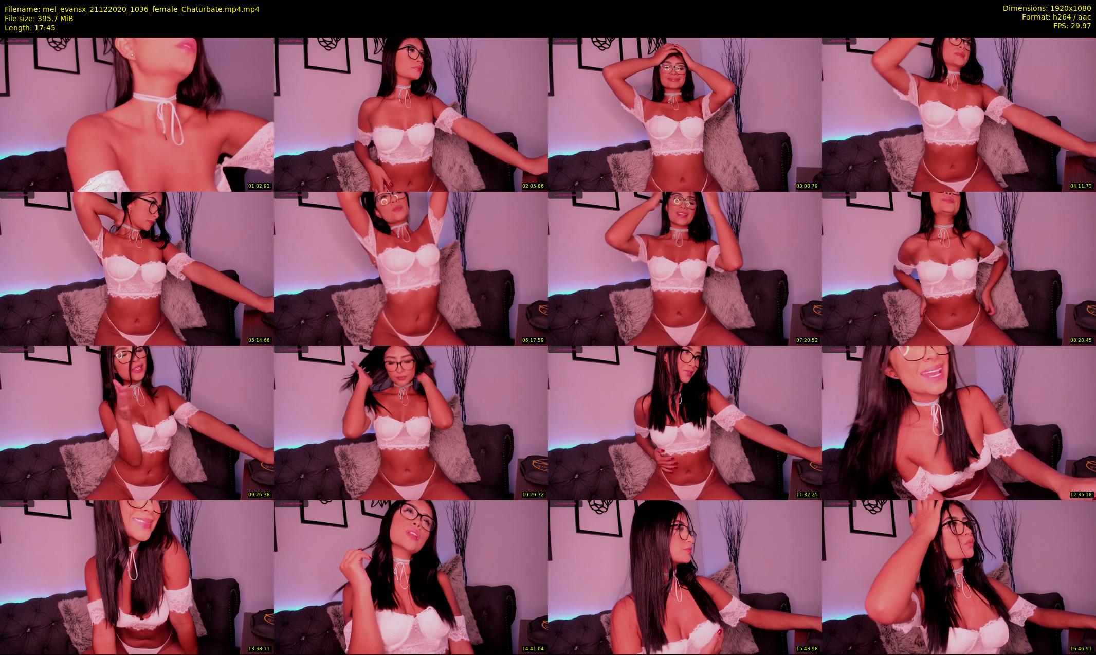 mel_evansx — 18 minute Chaturbate female cam show recording, 1080p, Dec 21, 2020