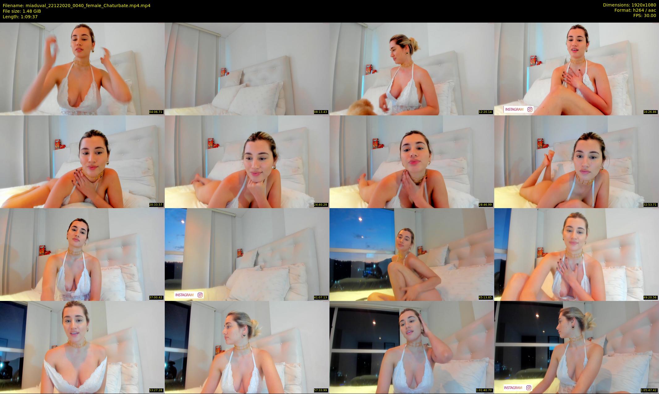 miaduval — 70 minute Chaturbate female cam show recording, 1080p, Dec 22, 2020