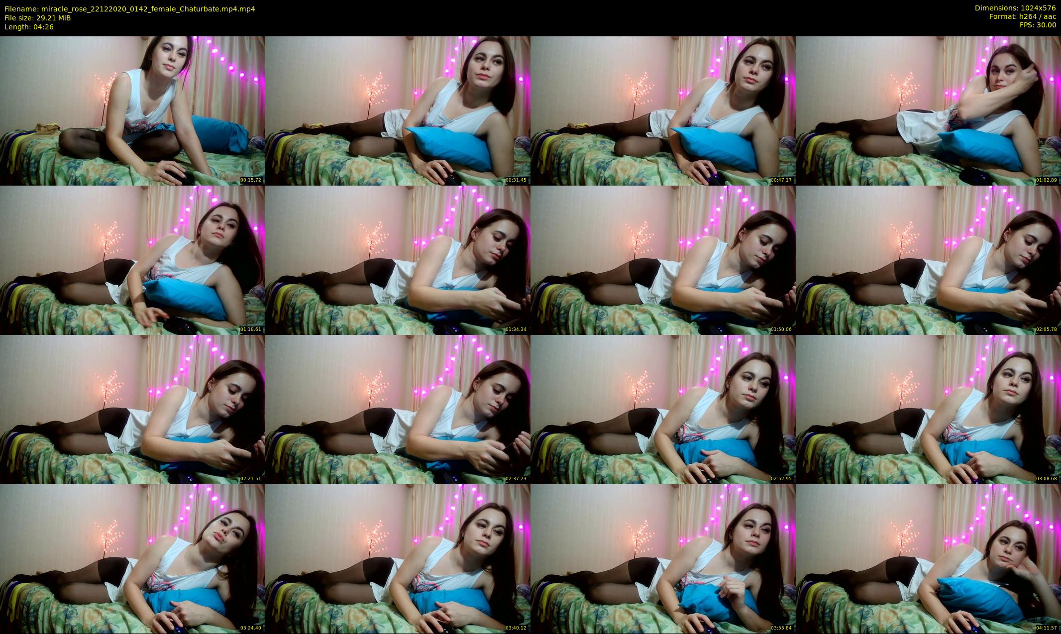 miracle_rose — 5 minute Chaturbate female cam show recording, 480p, Dec 22, 2020