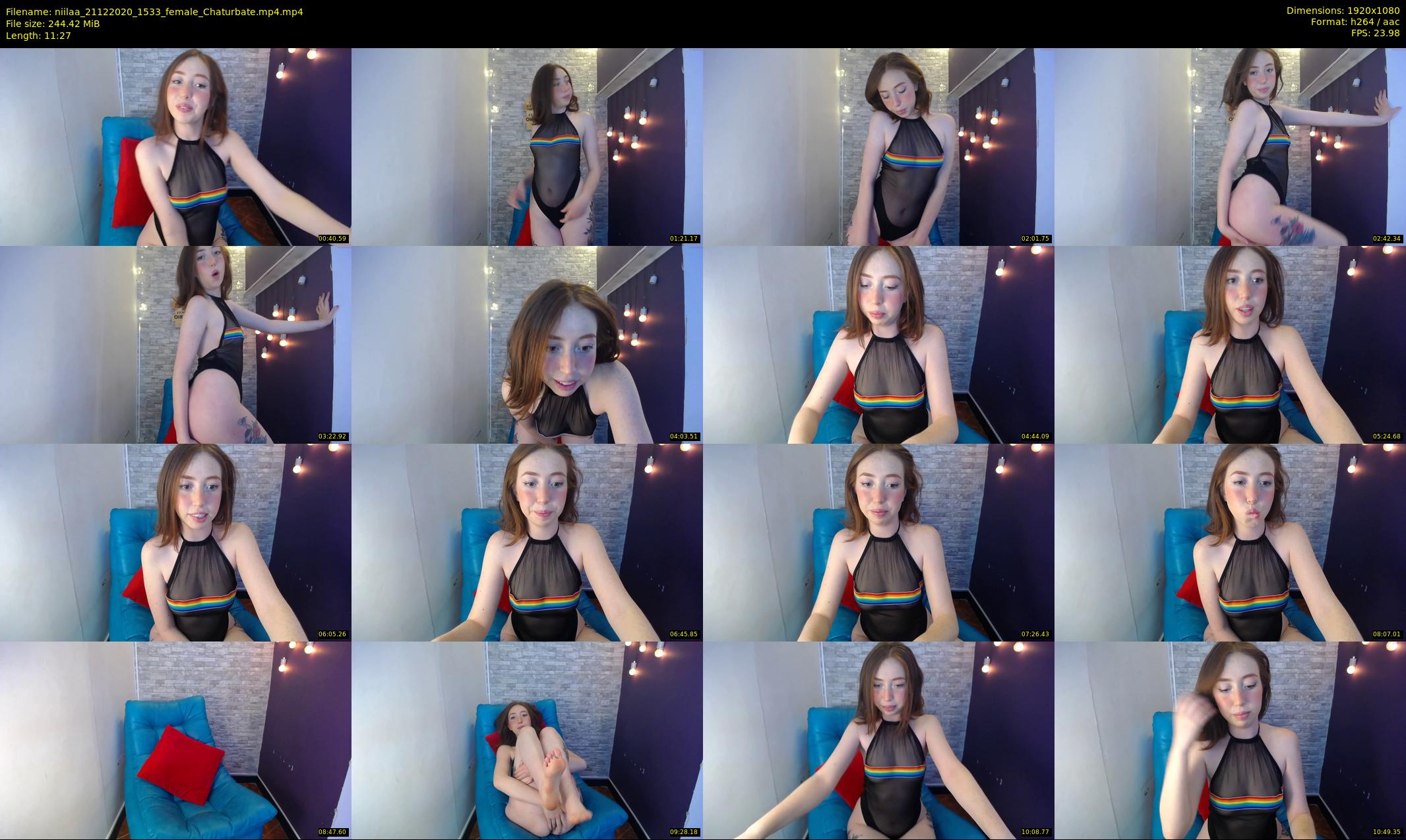 niilaa — 12 minute Chaturbate female cam show recording, 1080p, Dec 21, 2020