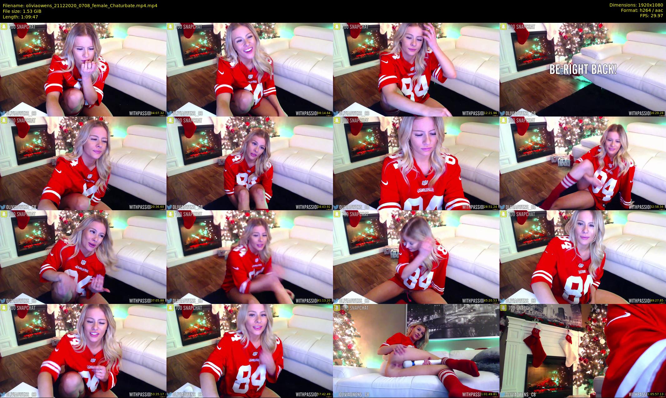 oliviaowens — 70 minute Chaturbate female cam show recording, 1080p, Dec 21, 2020