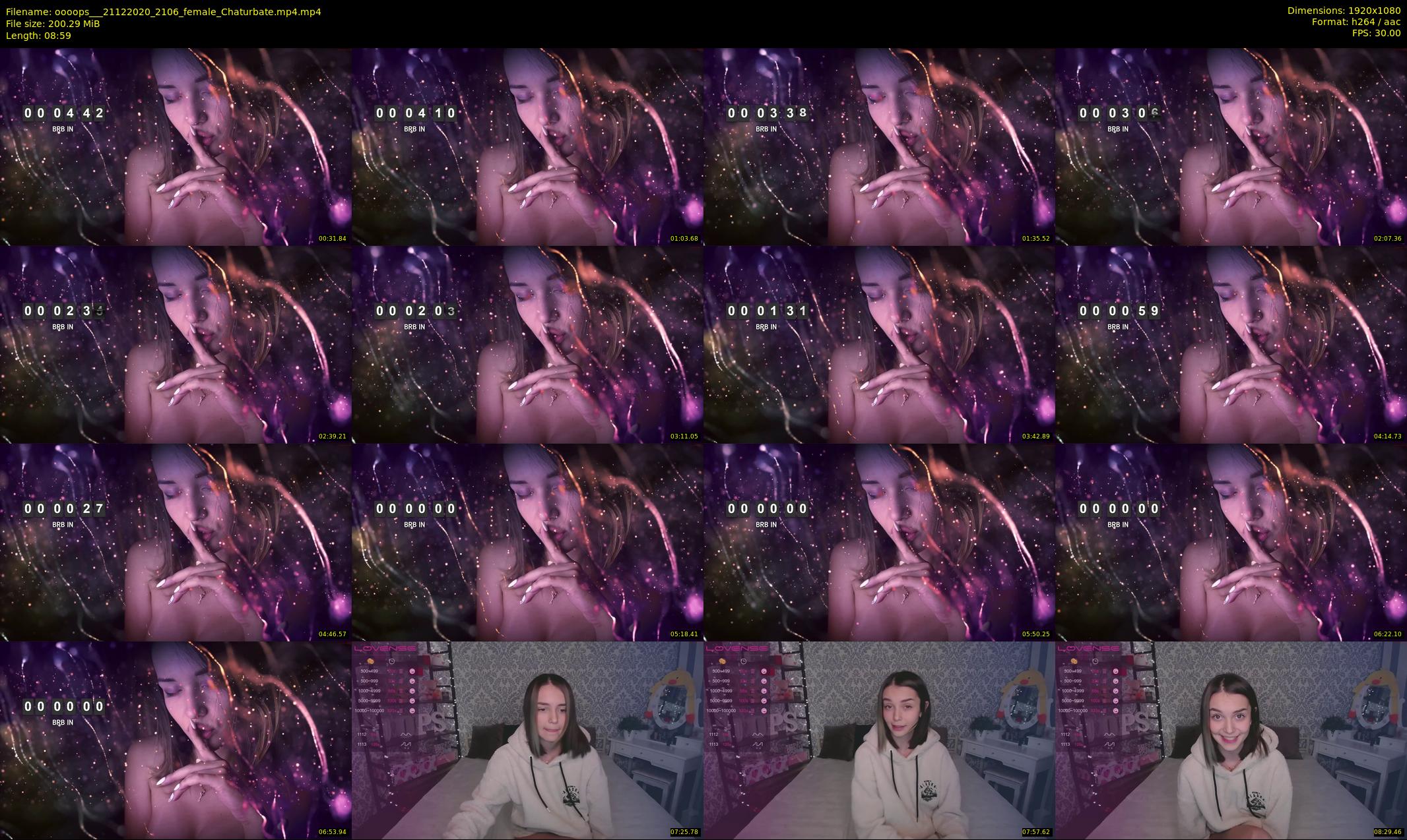 oooops__ — 9 minute Chaturbate female cam show recording, 1080p, Dec 21, 2020
