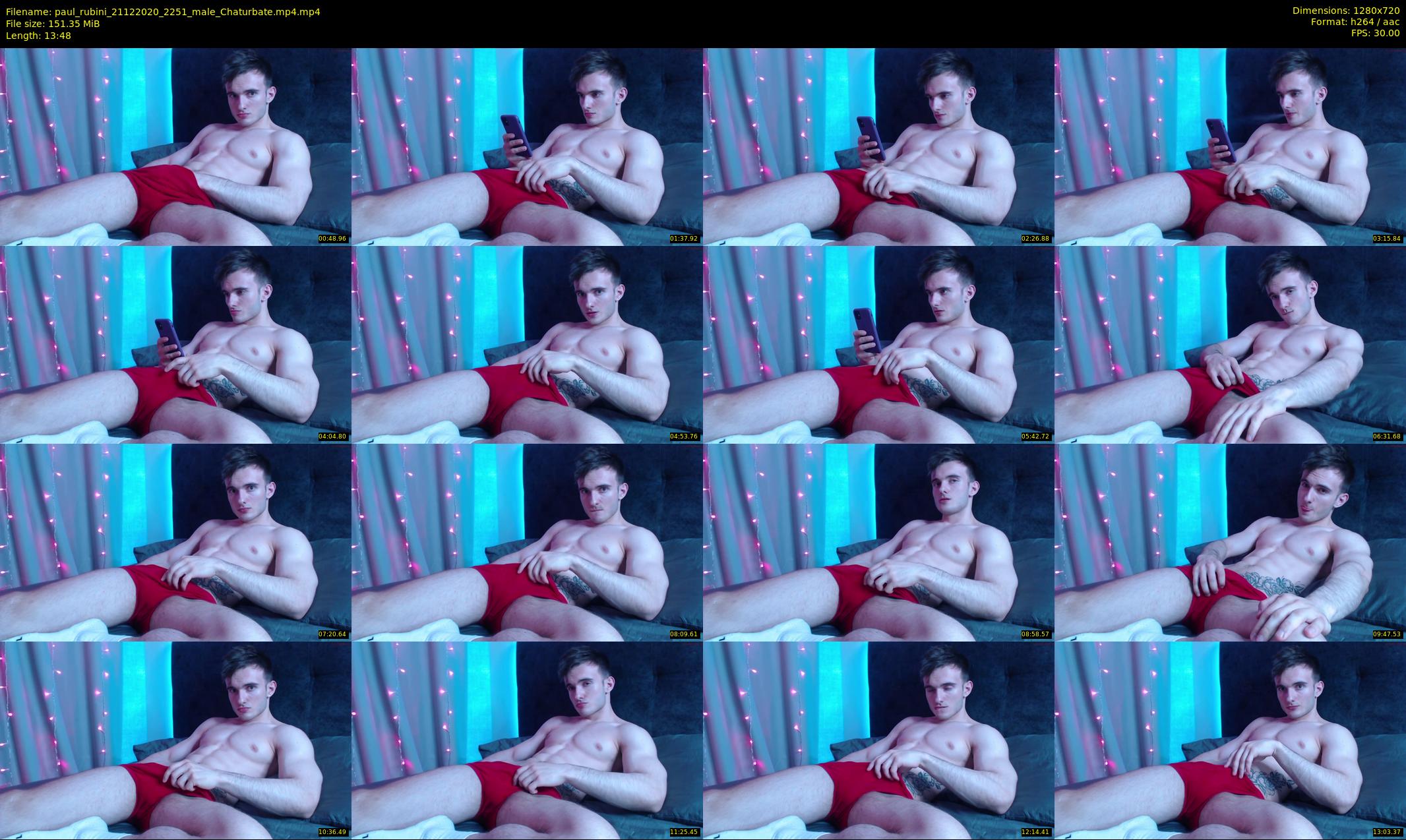 paul_rubini — 14 minute Chaturbate male cam show recording, 720p, Dec 21, 2020