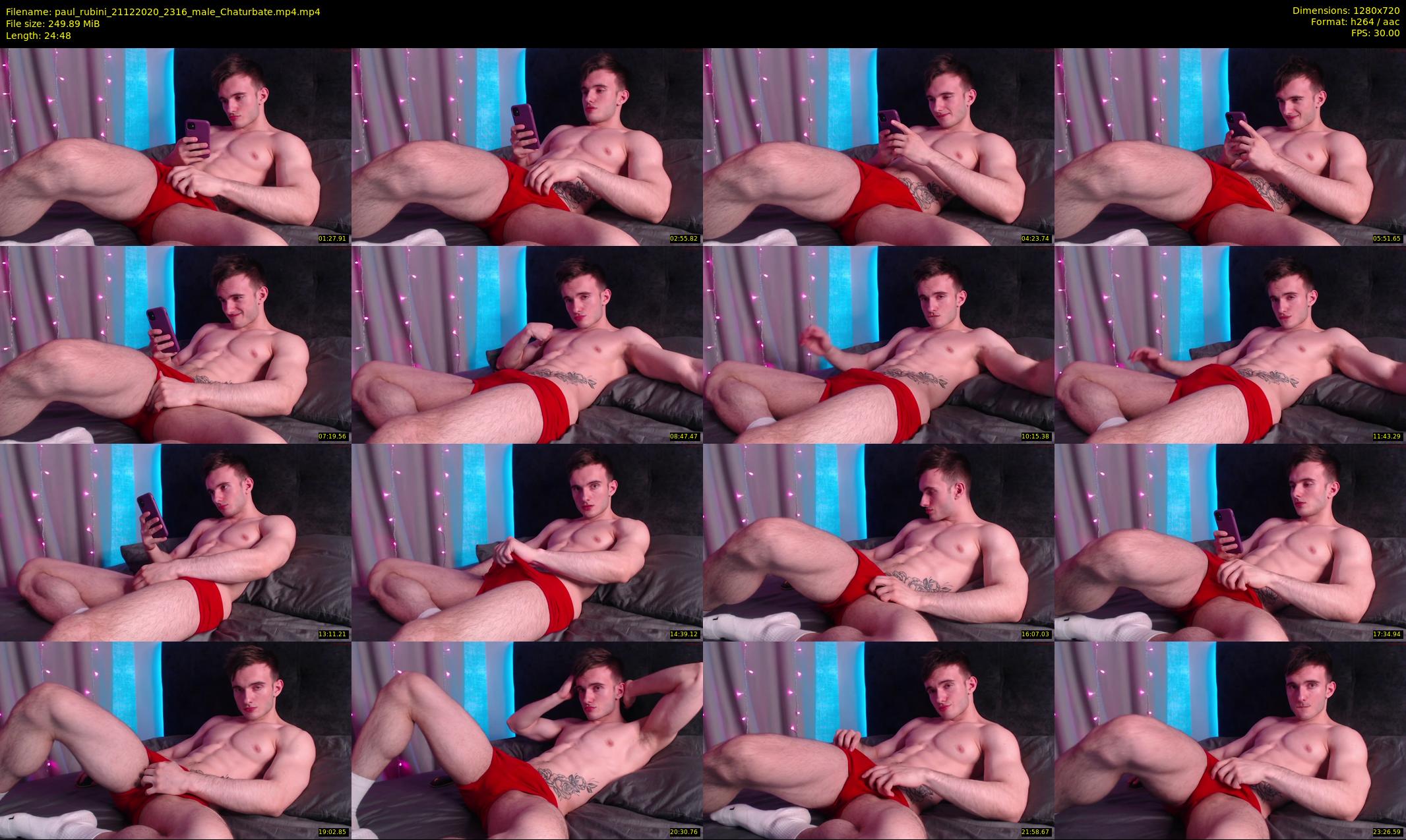 paul_rubini — 25 minute Chaturbate male cam show recording, 720p, Dec 21, 2020