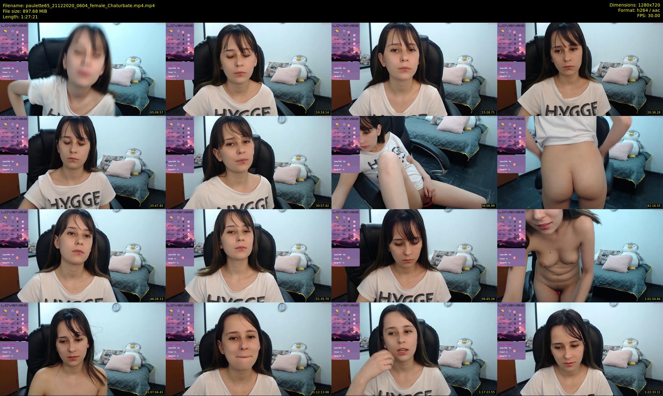 paulette65 — 88 minute Chaturbate female cam show recording, 720p, Dec 21, 2020