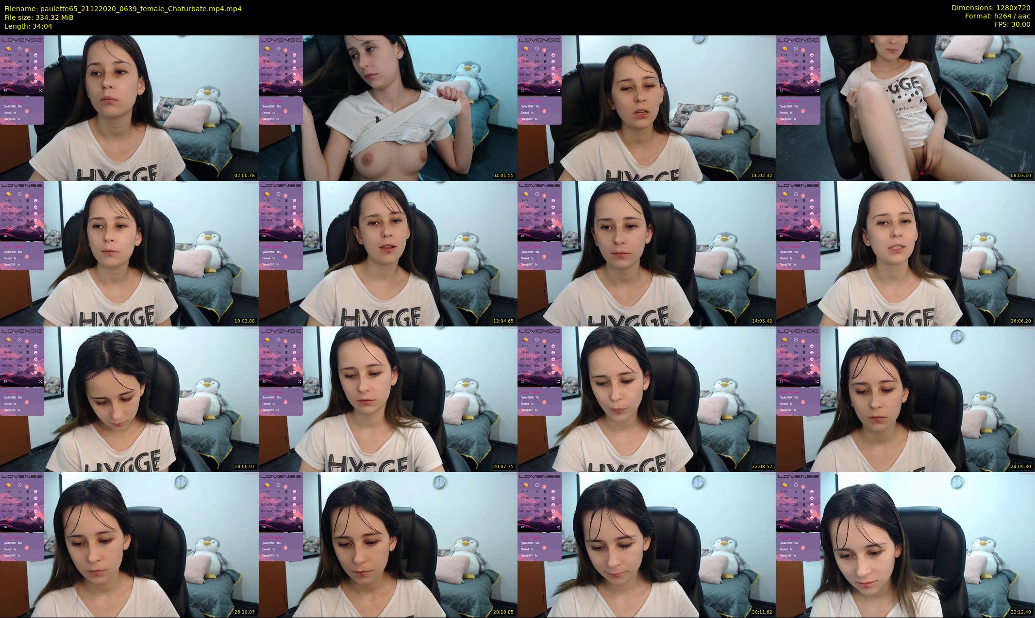 paulette65 — 35 minute Chaturbate female cam show recording, 720p, Dec 21, 2020