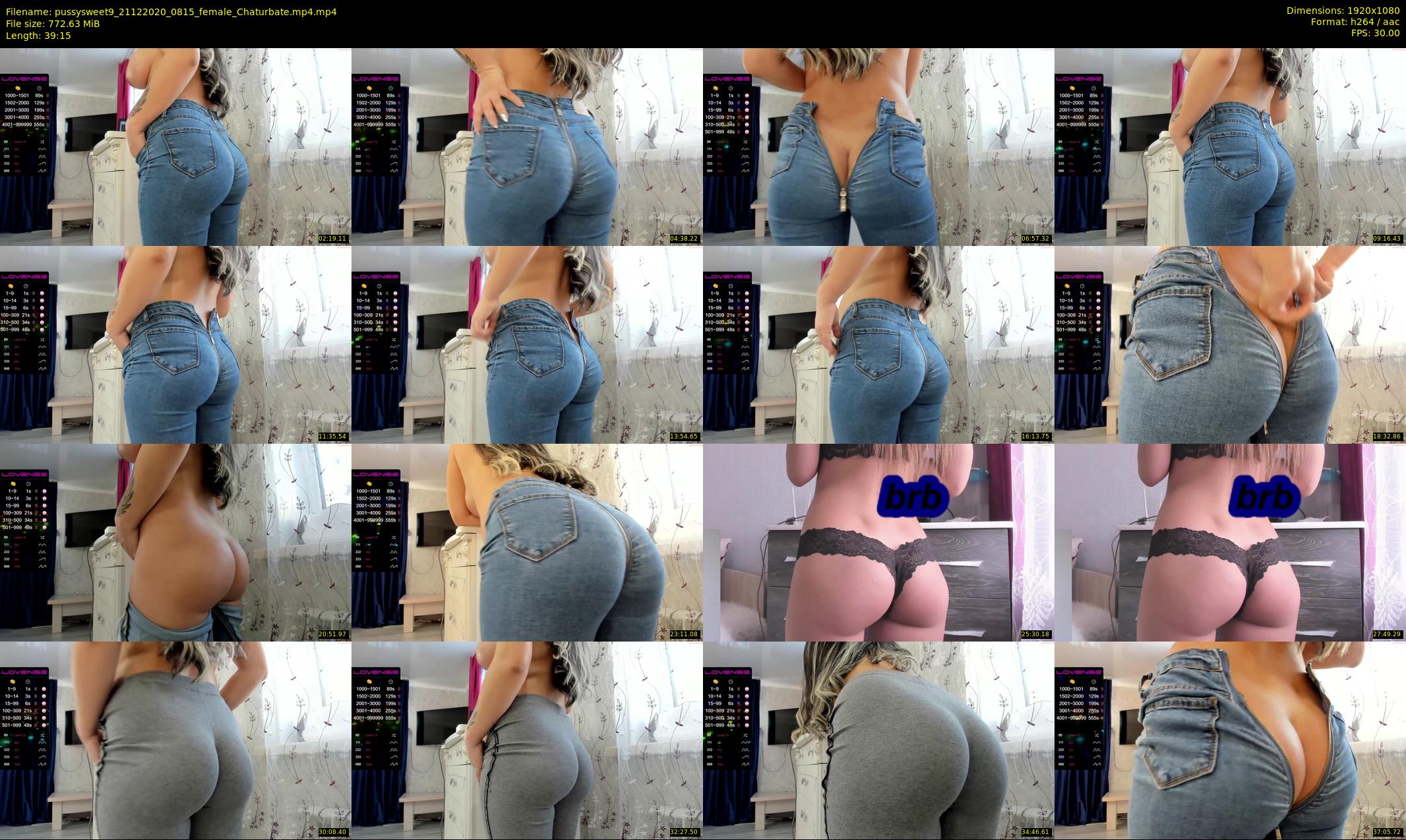 pussysweet9 — 40 minute Chaturbate female cam show recording, 1080p, Dec 21, 2020