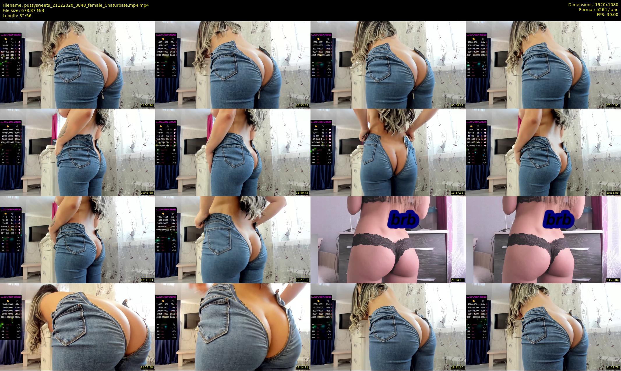 pussysweet9 — 33 minute Chaturbate female cam show recording, 1080p, Dec 21, 2020