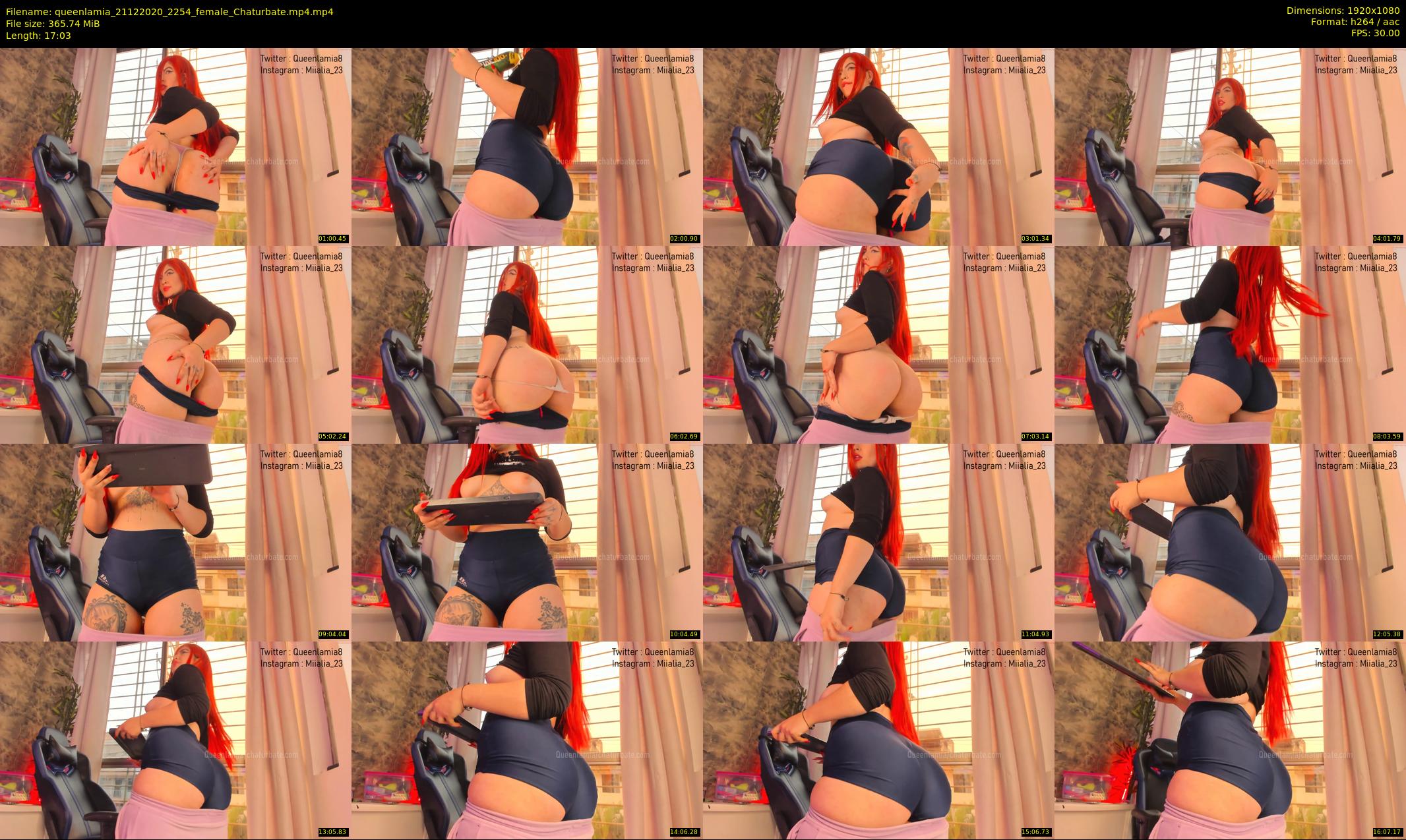 queenlamia — 18 minute Chaturbate female cam show recording, 1080p, Dec 21, 2020
