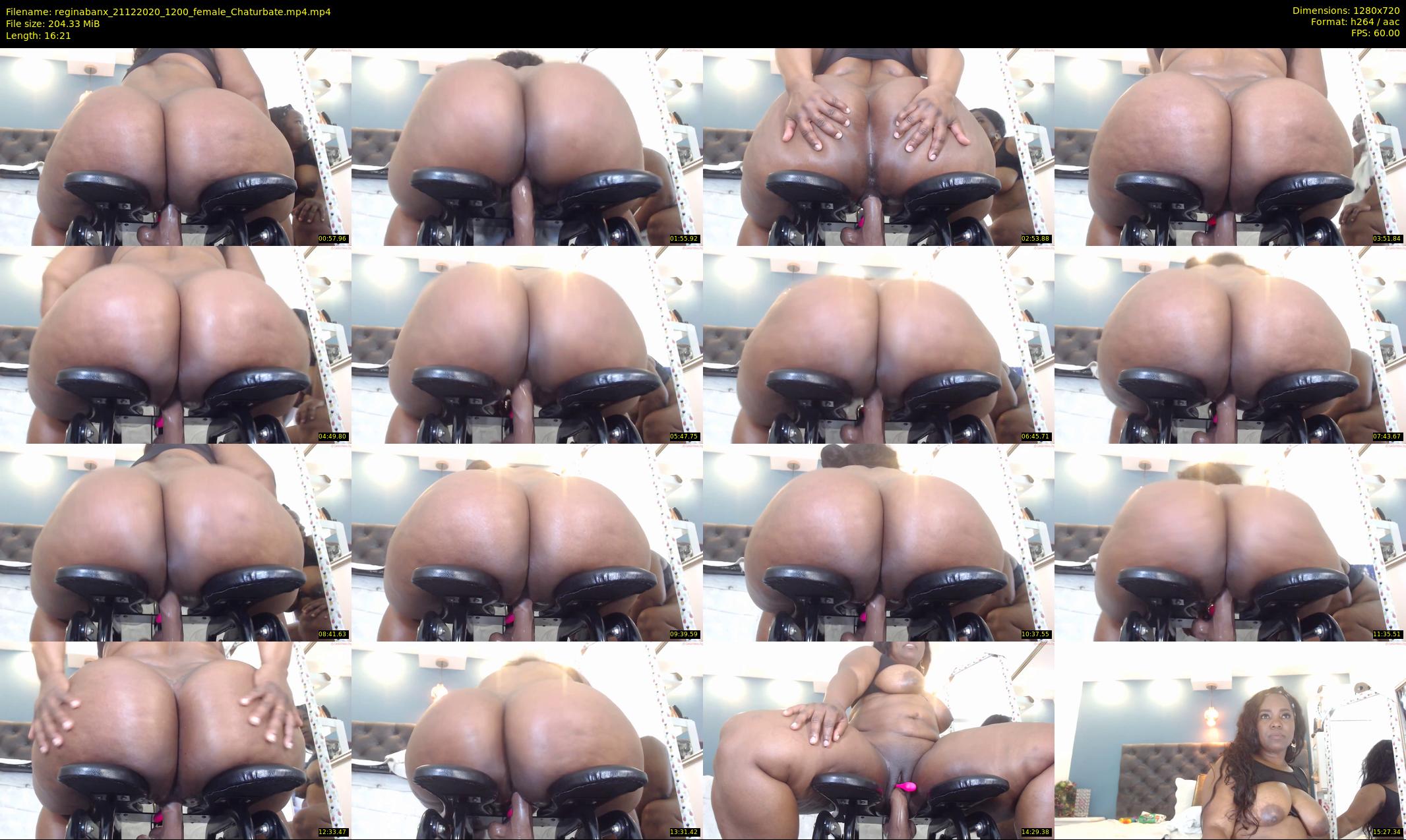 reginabanx — 17 minute Chaturbate female cam show recording, 720p, Dec 21, 2020