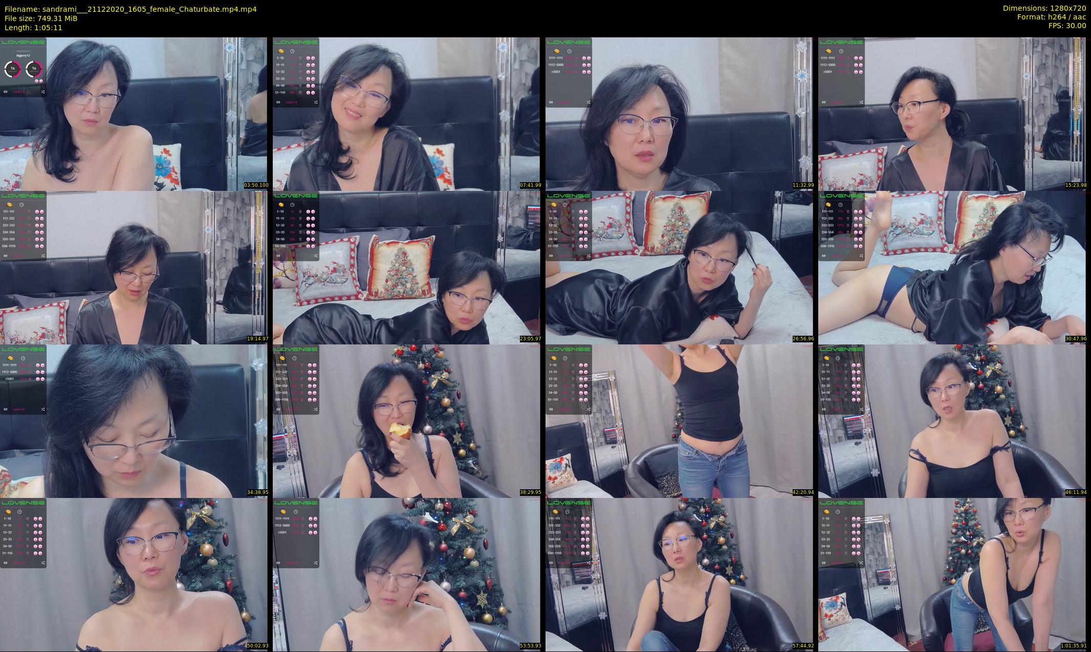 sandrami__ — 66 minute Chaturbate female cam show recording, 720p, Dec 21, 2020