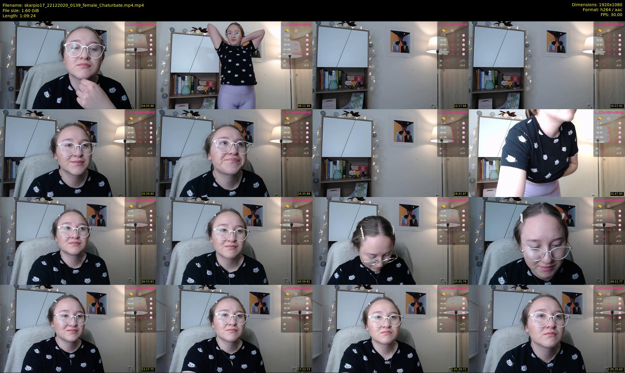 skarpio17 — 70 minute Chaturbate female cam show recording, 1080p, Dec 22, 2020