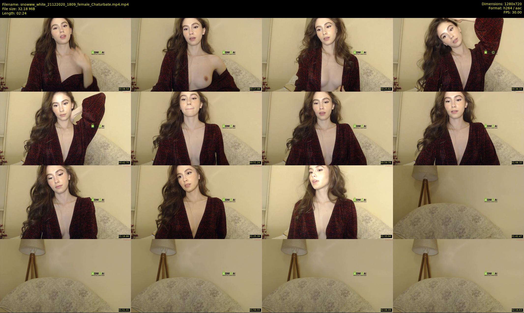 snowww_white — 3 minute Chaturbate female cam show recording, 720p, Dec 21, 2020