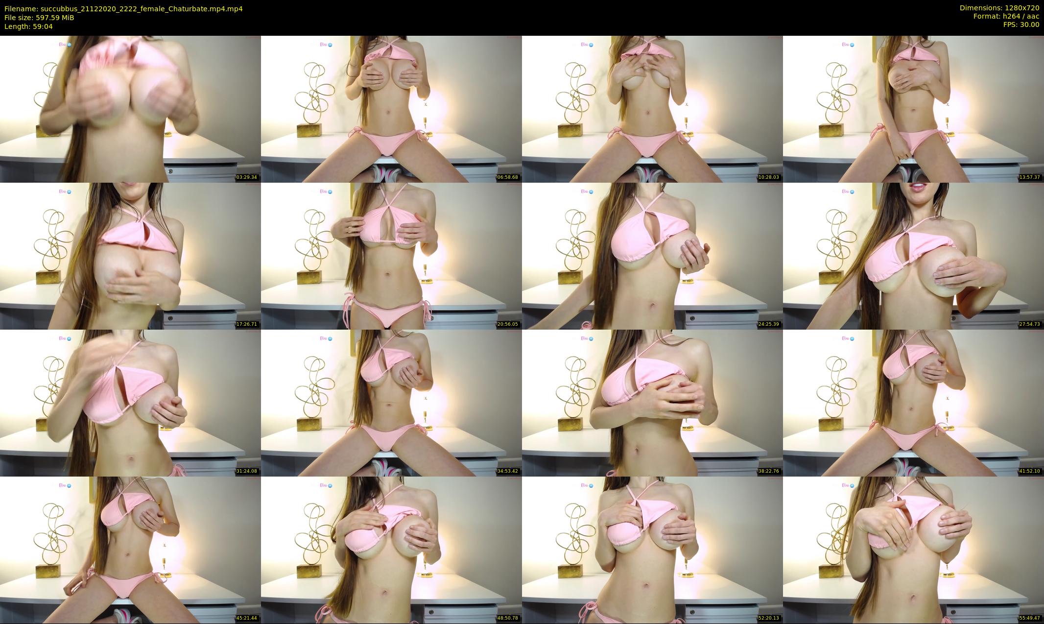 succubbus — 60 minute Chaturbate female cam show recording, 720p, Dec 21, 2020