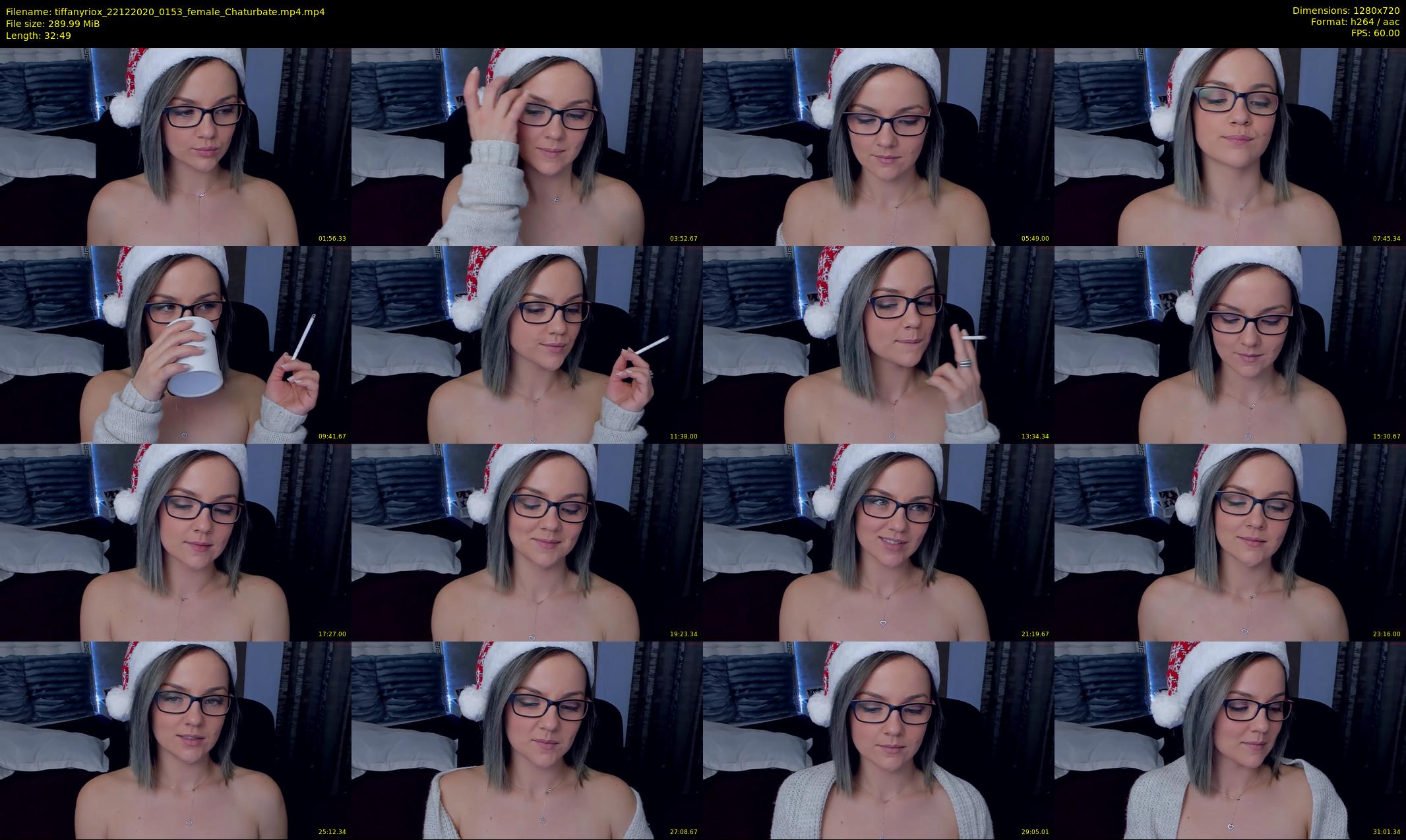 tiffanyriox — 33 minute Chaturbate female cam show recording, 720p, Dec 22, 2020
