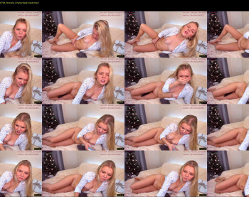 urblonde001 — 12 minute Chaturbate female cam show recording, 1080p, Dec 21, 2020