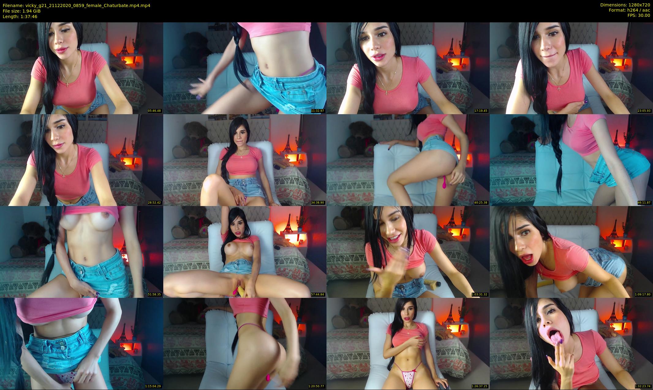 vicky_g21 — 98 minute Chaturbate female cam show recording, 720p, Dec 21, 2020