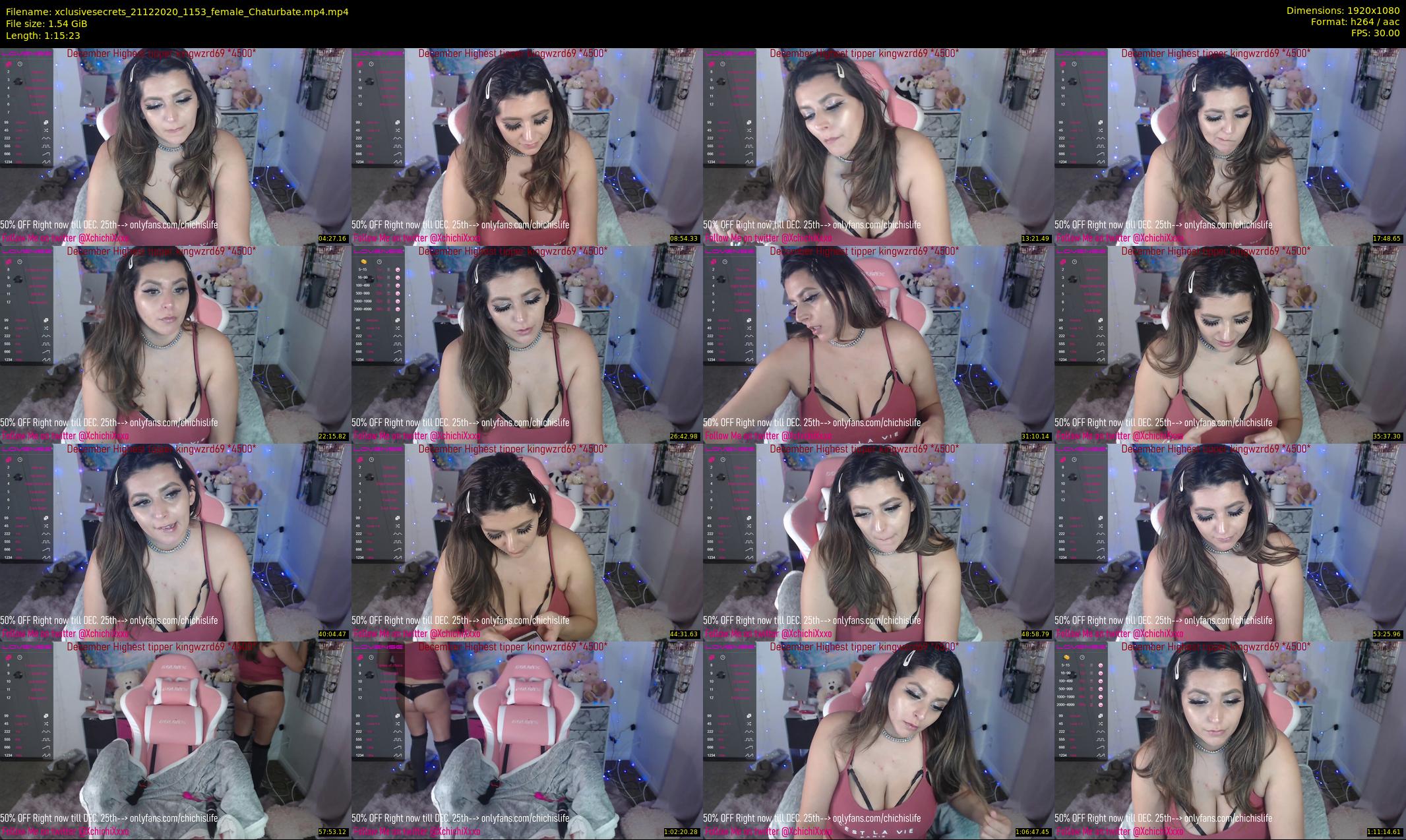 xclusivesecrets — 76 minute Chaturbate female cam show recording, 1080p, Dec 21, 2020