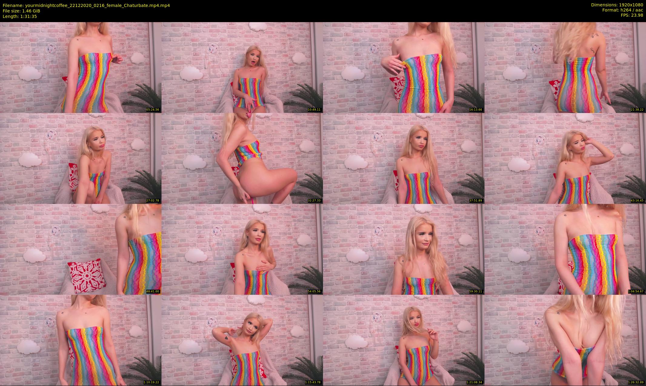 yourmidnightcoffee — 92 minute Chaturbate female cam show recording, 1080p, Dec 22, 2020