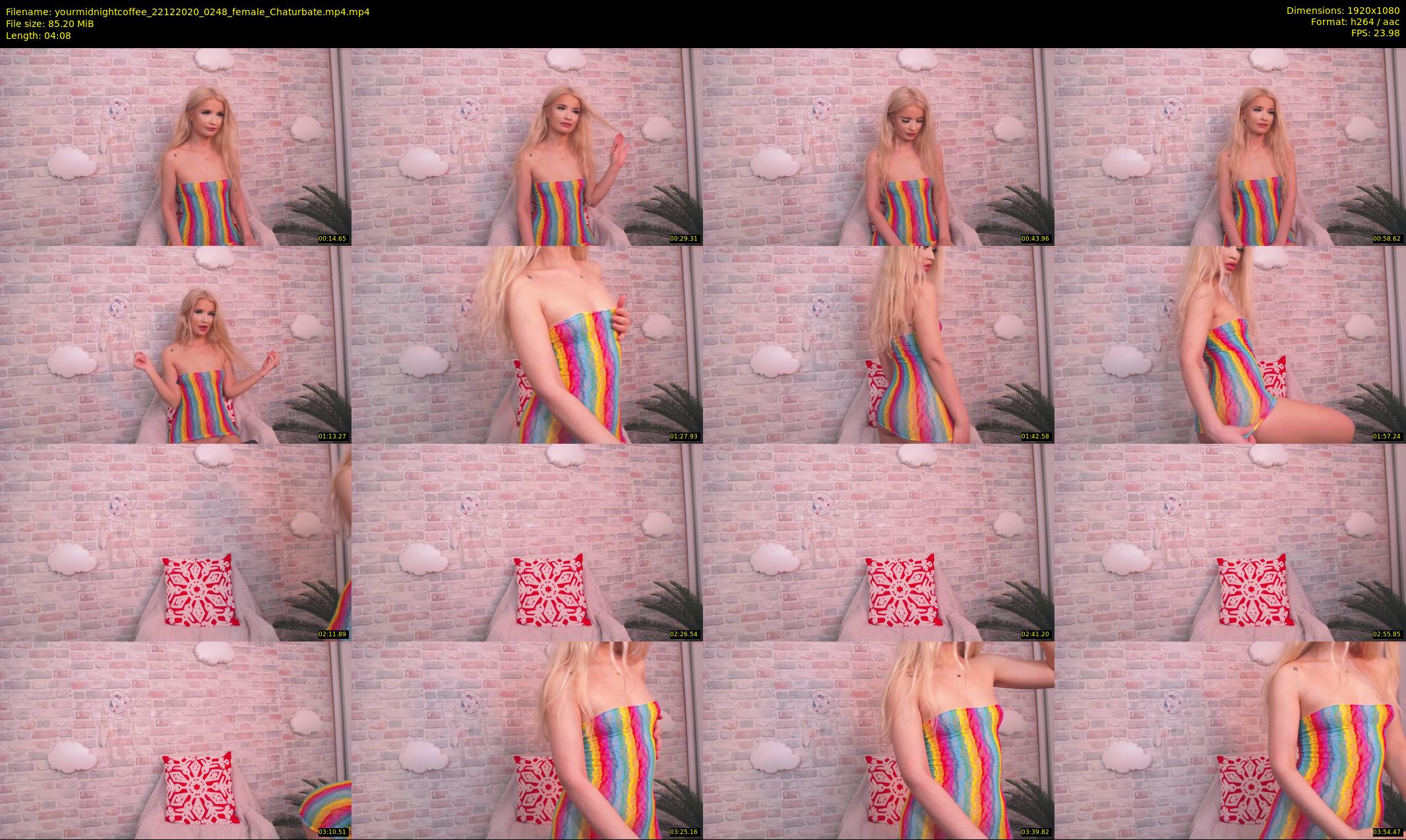 yourmidnightcoffee — 5 minute Chaturbate female cam show recording, 1080p, Dec 22, 2020