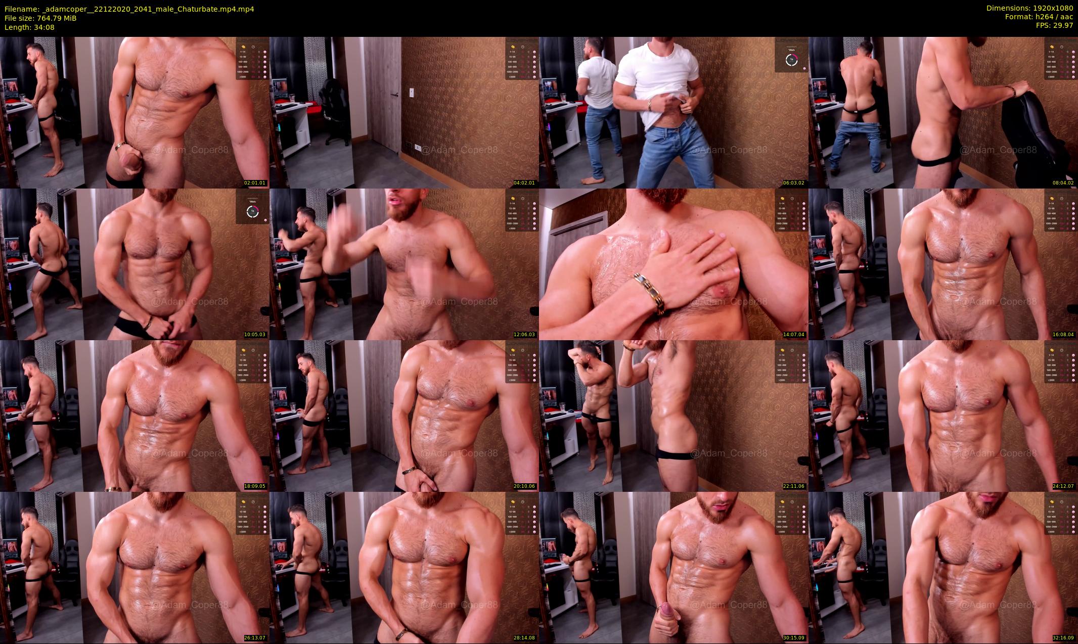 _adamcoper_ — 35 minute Chaturbate male cam show recording, 1080p, Dec 22, 2020