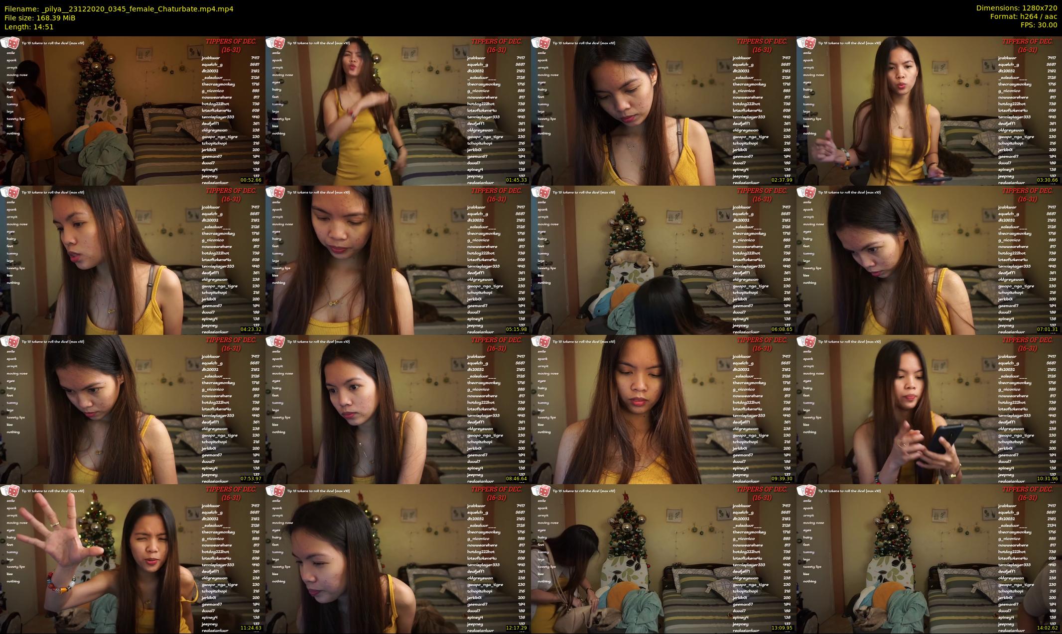 _pilya_ — 15 minute Chaturbate female cam show recording, 720p, Dec 23, 2020