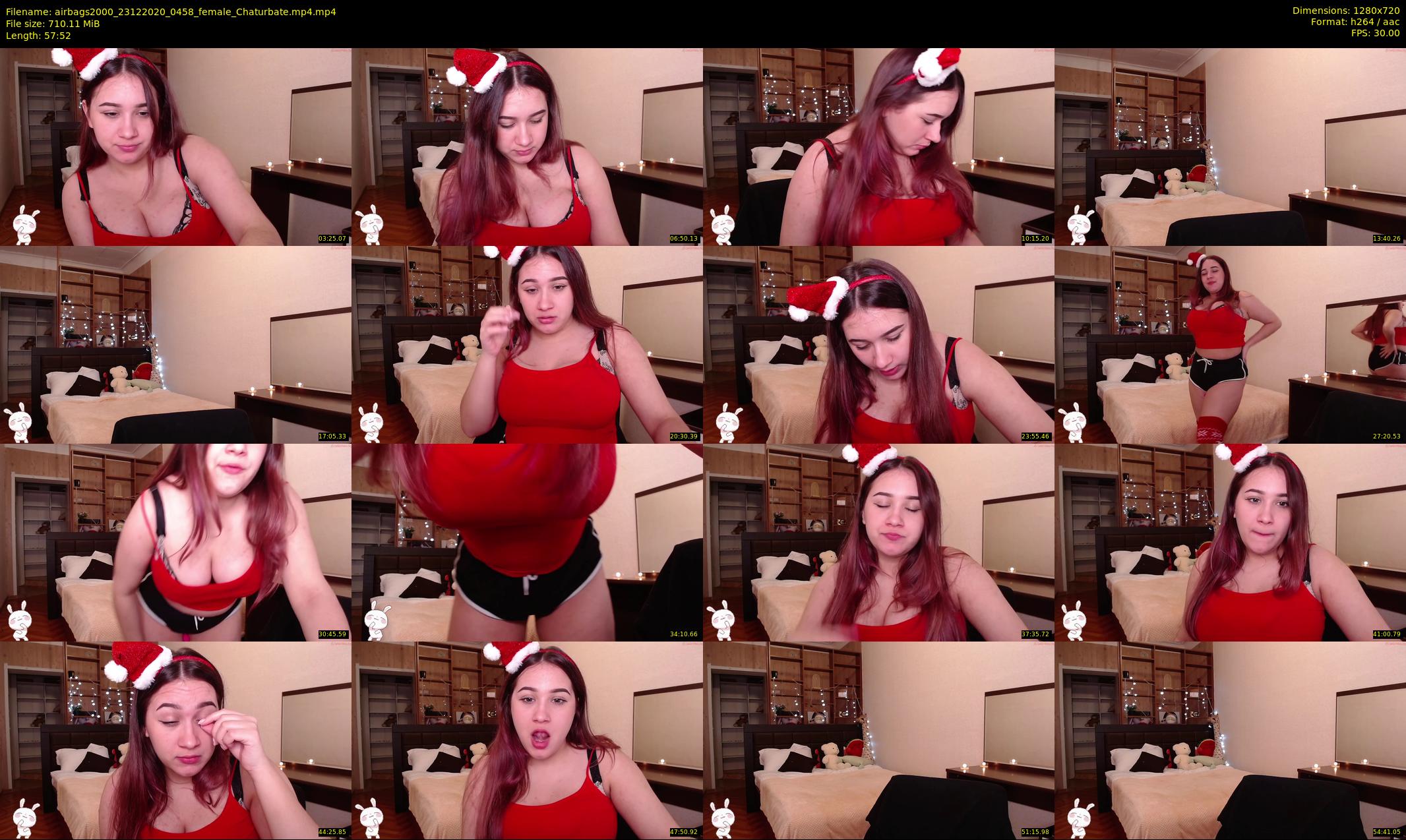 airbags2000 — 58 minute Chaturbate female cam show recording, 720p, Dec 23, 2020